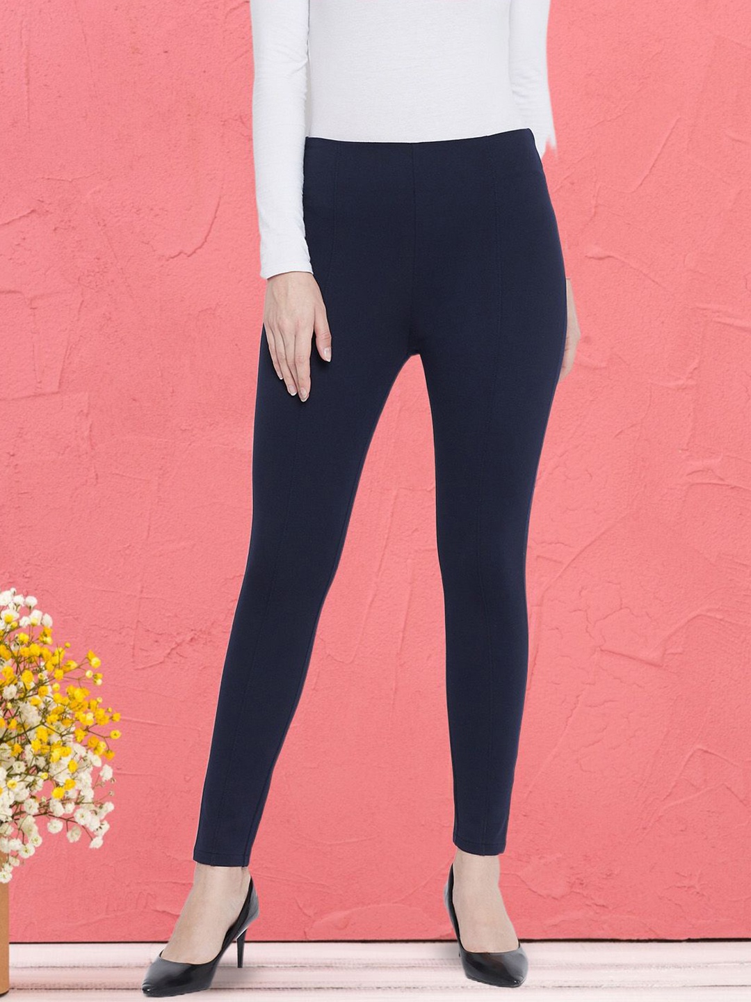 

Moda Rapido Women Jeggings, Navy blue