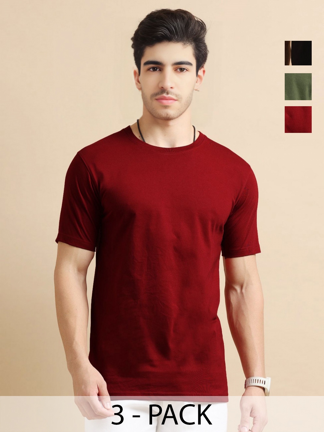 

Enciger Men 3 T-shirt, Rose gold