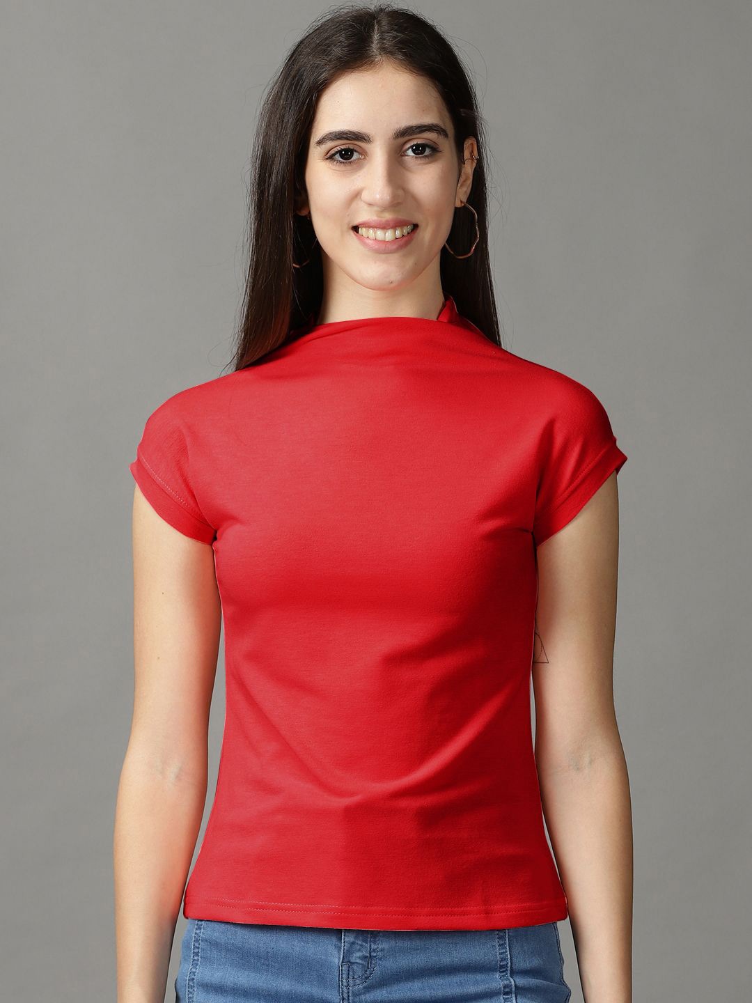 

SHOWOFF Top, Red