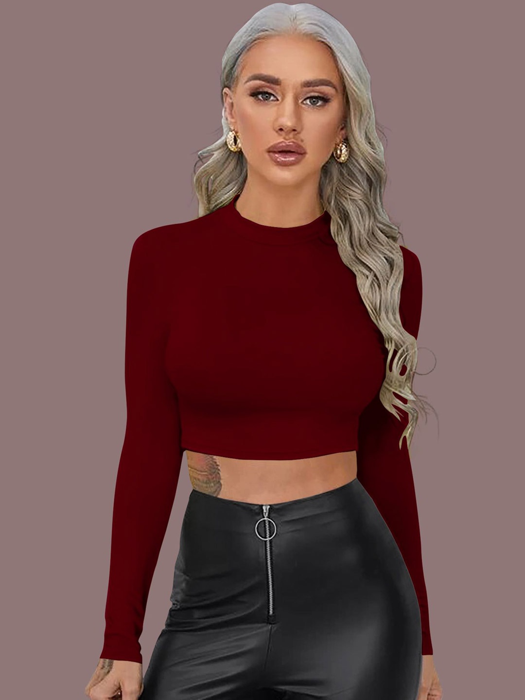 

Dream Beauty Fashion Top, Maroon