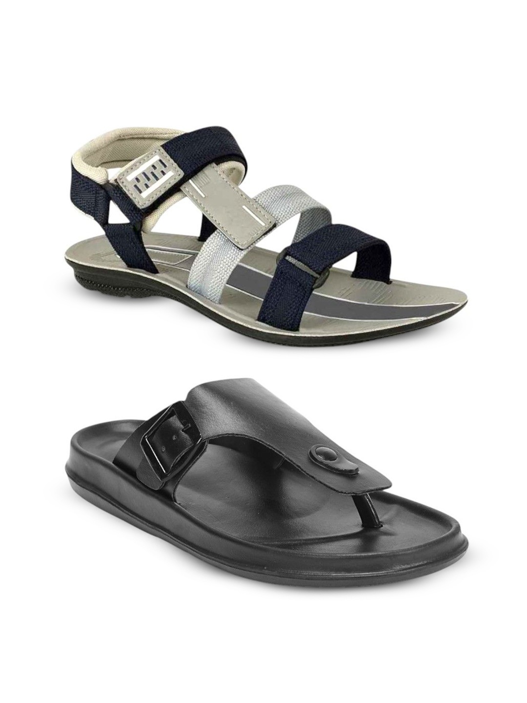 

ORVAX Men Comfort Sandals, Blue