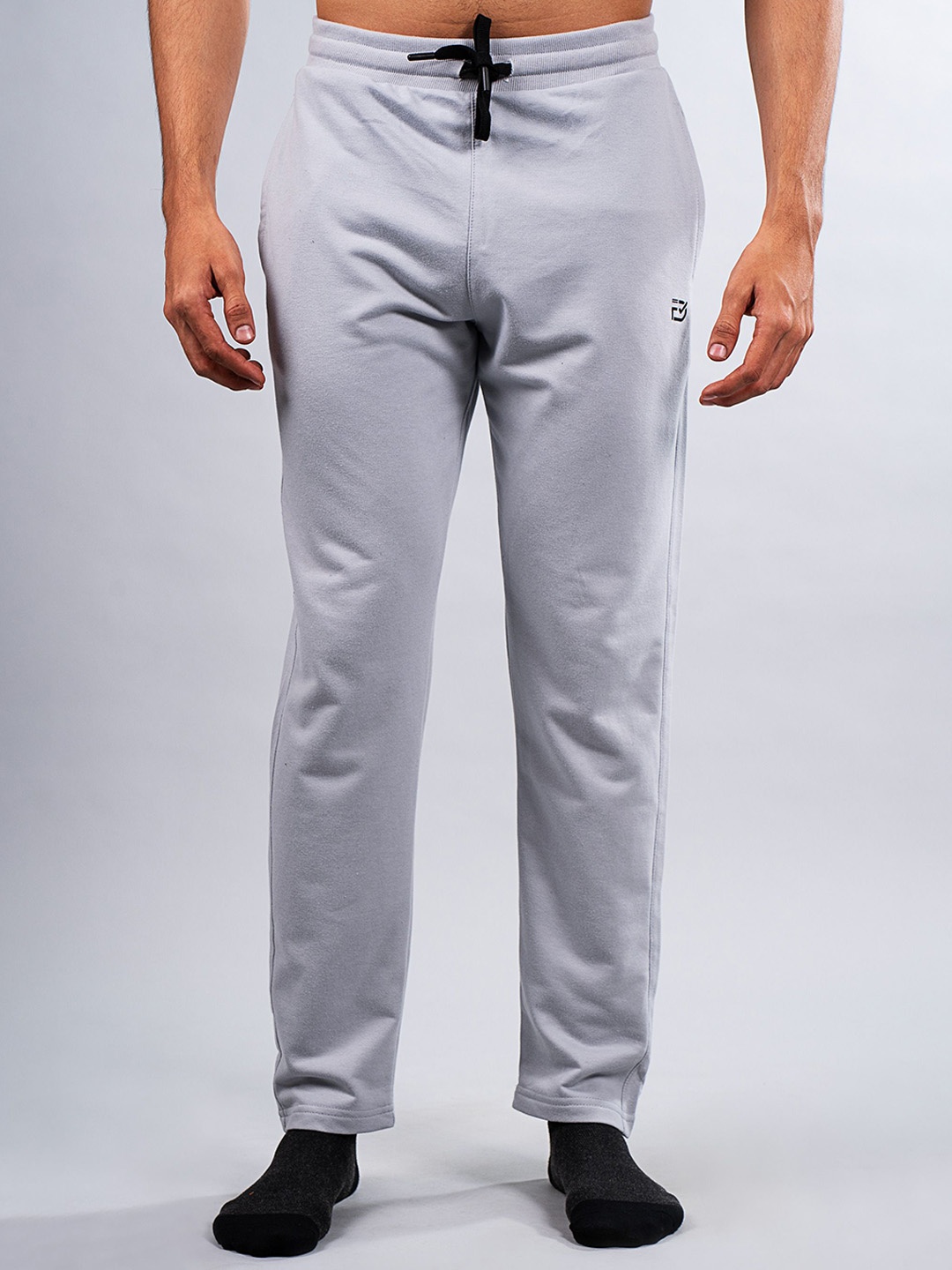 

FABdon Men Mid-Rise Track Pant, Grey