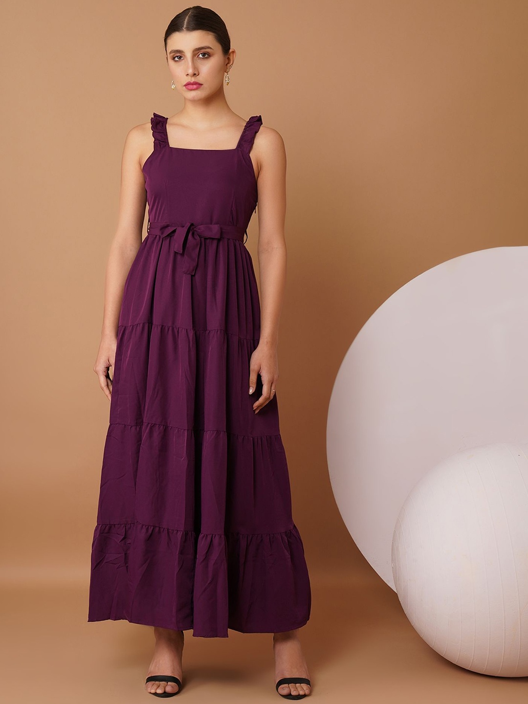 

Chemistry Crepe Maxi Dress, Purple