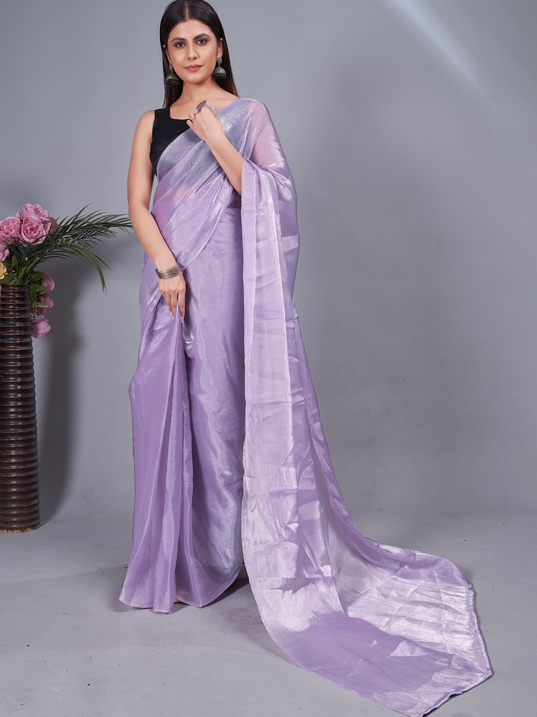 

LeeliPeeri Designer Art Silk Saree, Purple