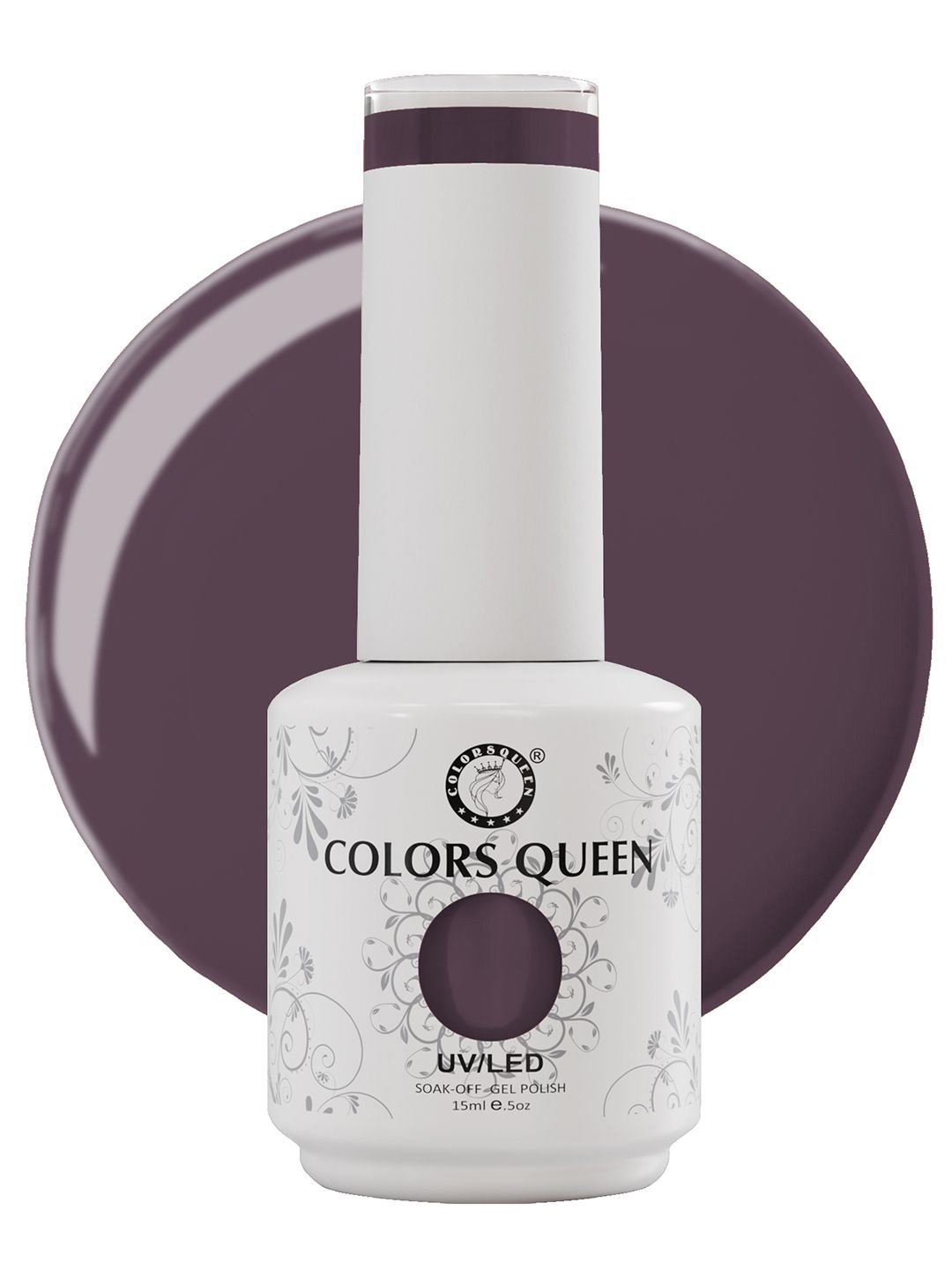 

Colors Queen UV/LED Soak Off Long Wearing Gel Polish 15ml - Shade 139, Purple