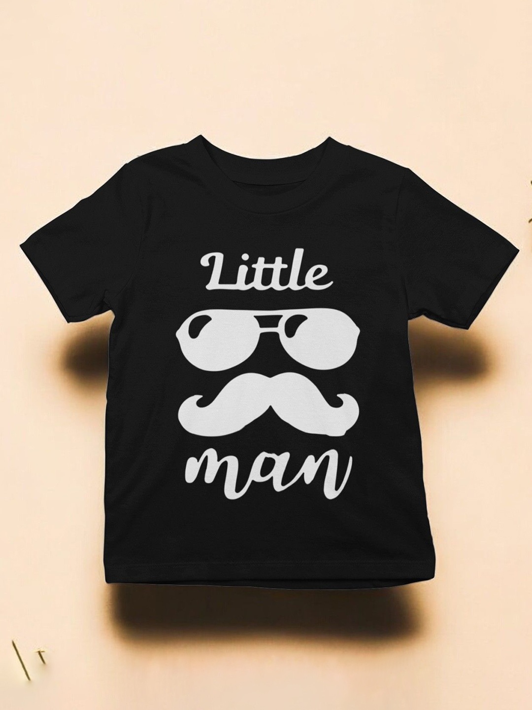 

YK X First Laugh Boys Printed T-shirt, Black
