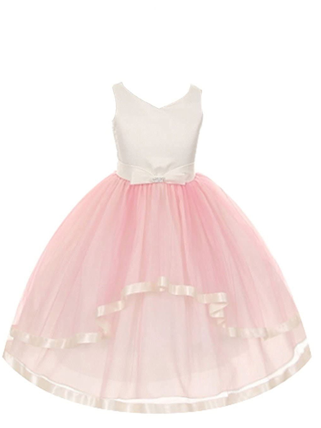 

Wow Princess Net Fit & flare Dress, Pink