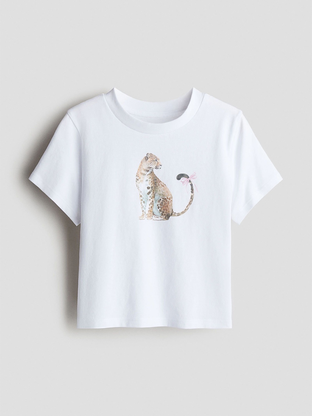 

H&M Print-Motif T-Shirt, White