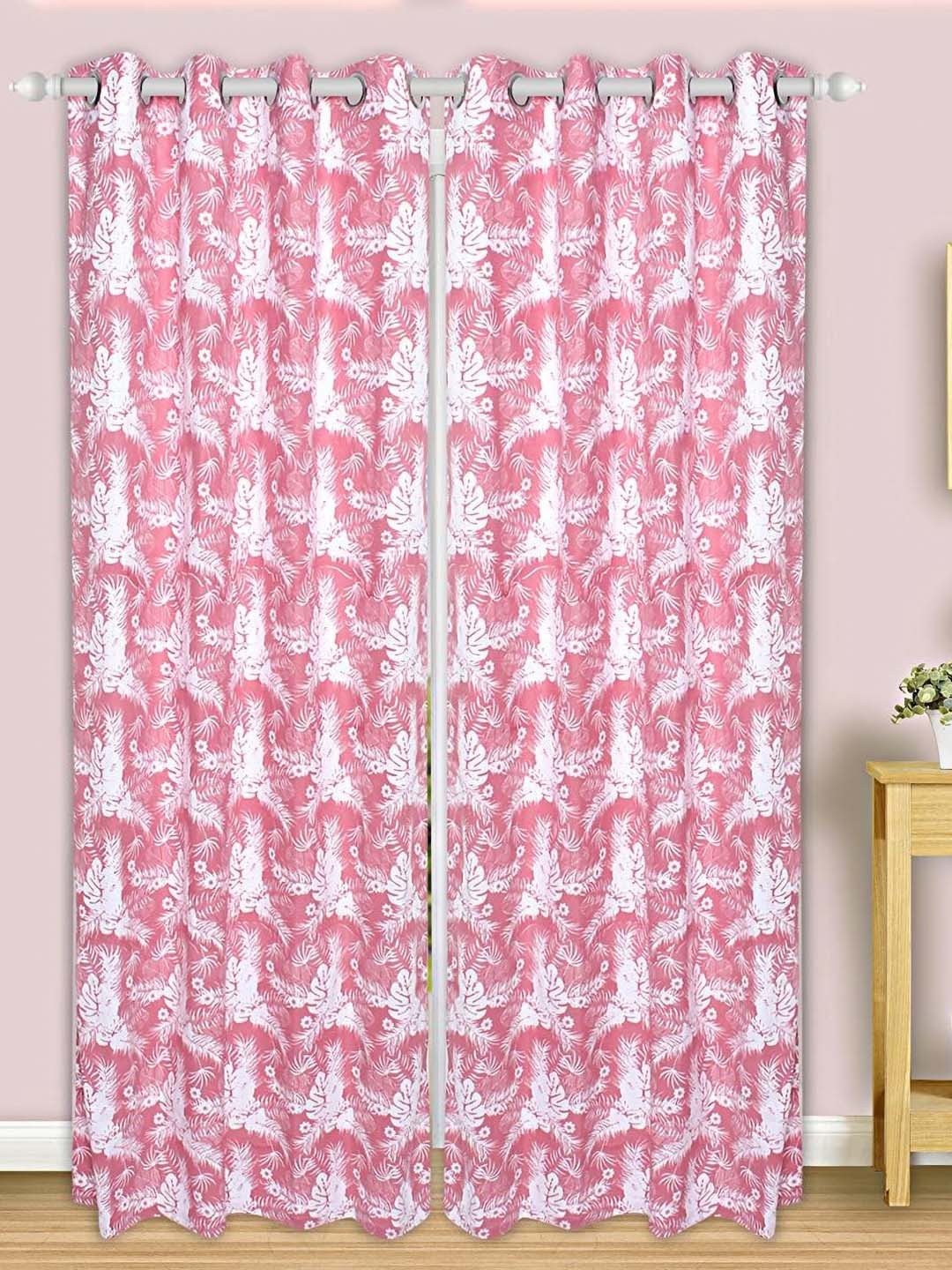 

Dekor World Multicoloured Set of 2 Door Curtain, Multi