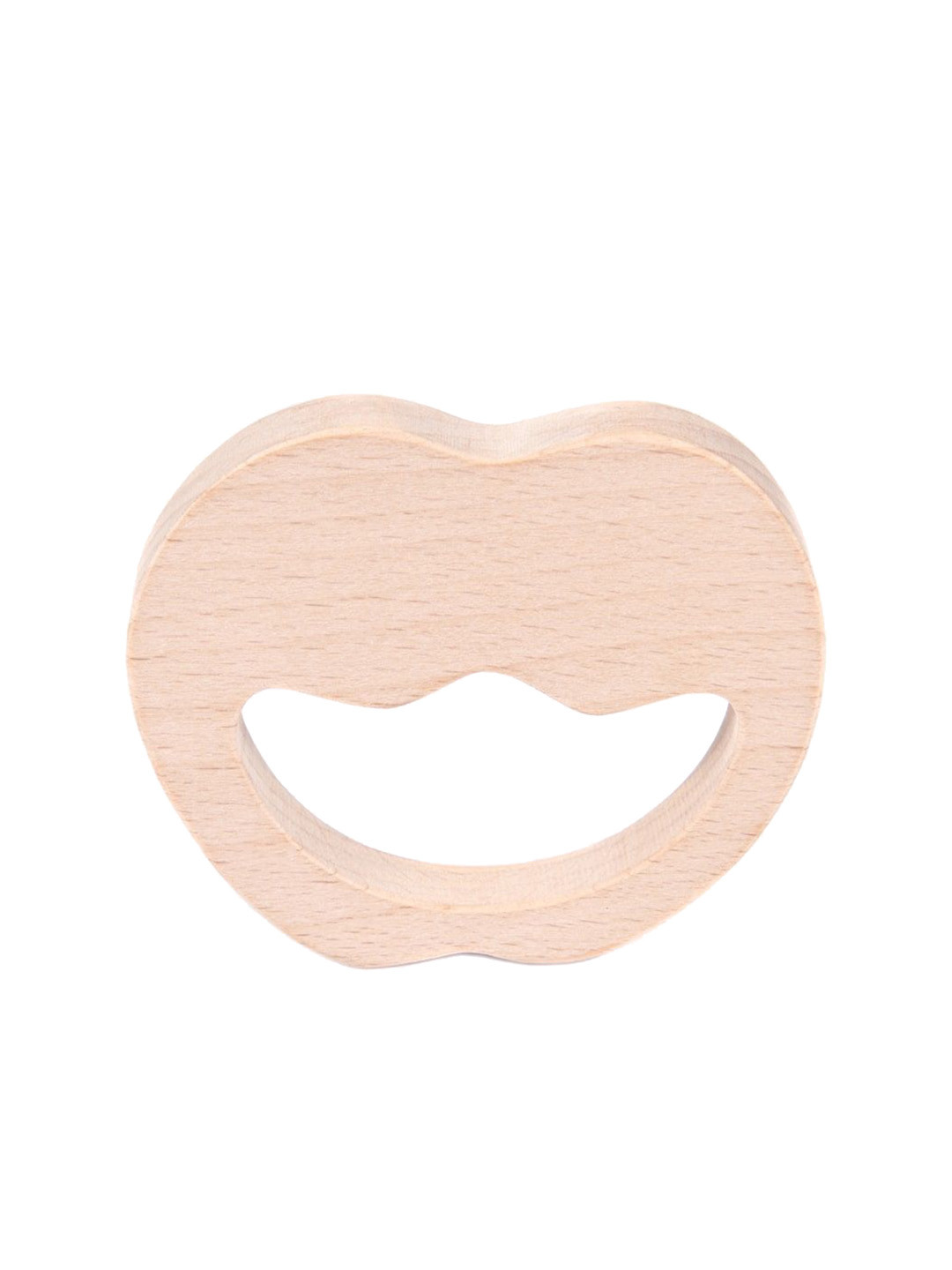 

Nesta Toys Wooden Apple Teether Toy, Beige