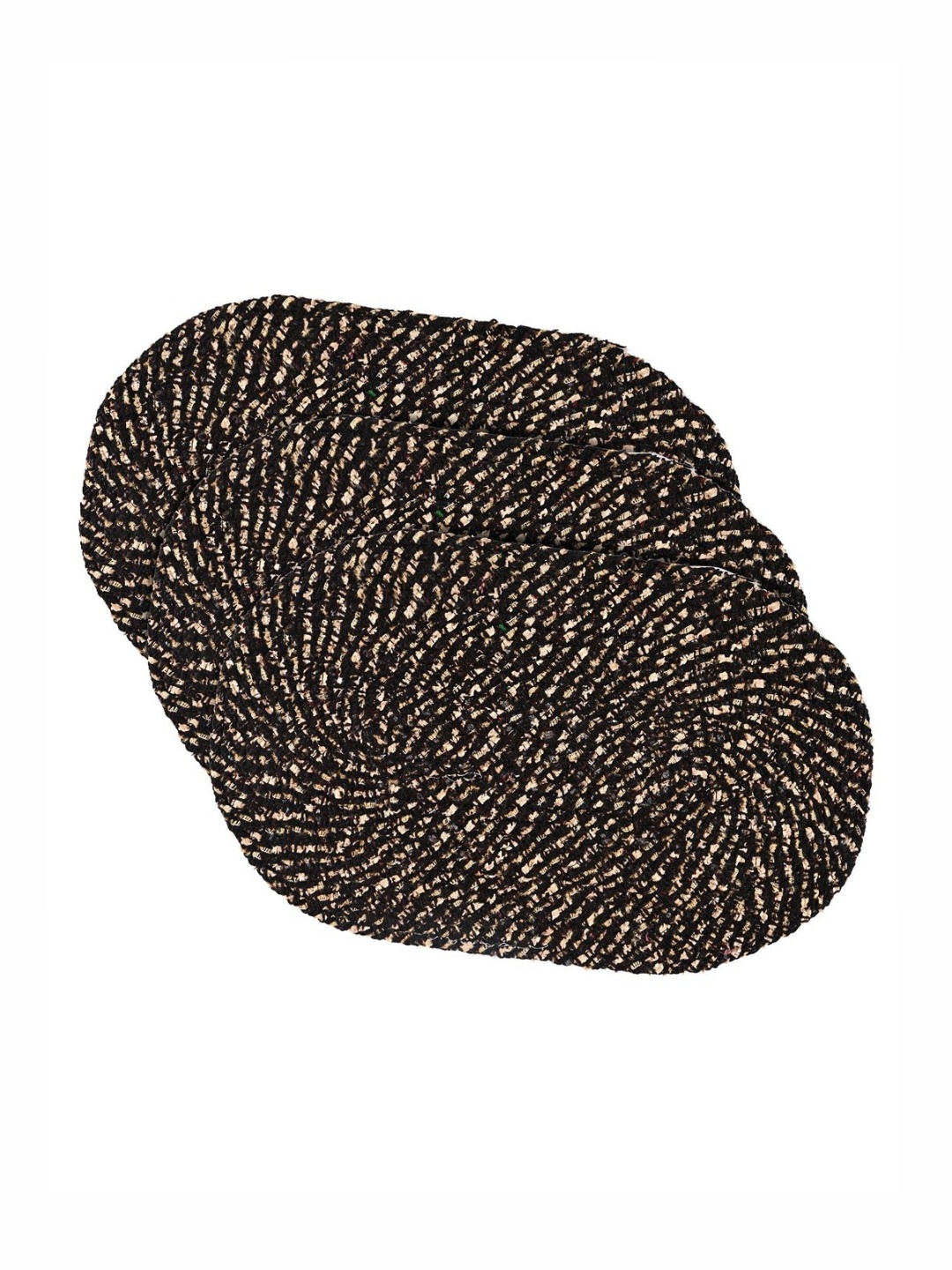 

Aura Brown & Beige 3 Pieces Woven Cotton Anti Skid Doormats