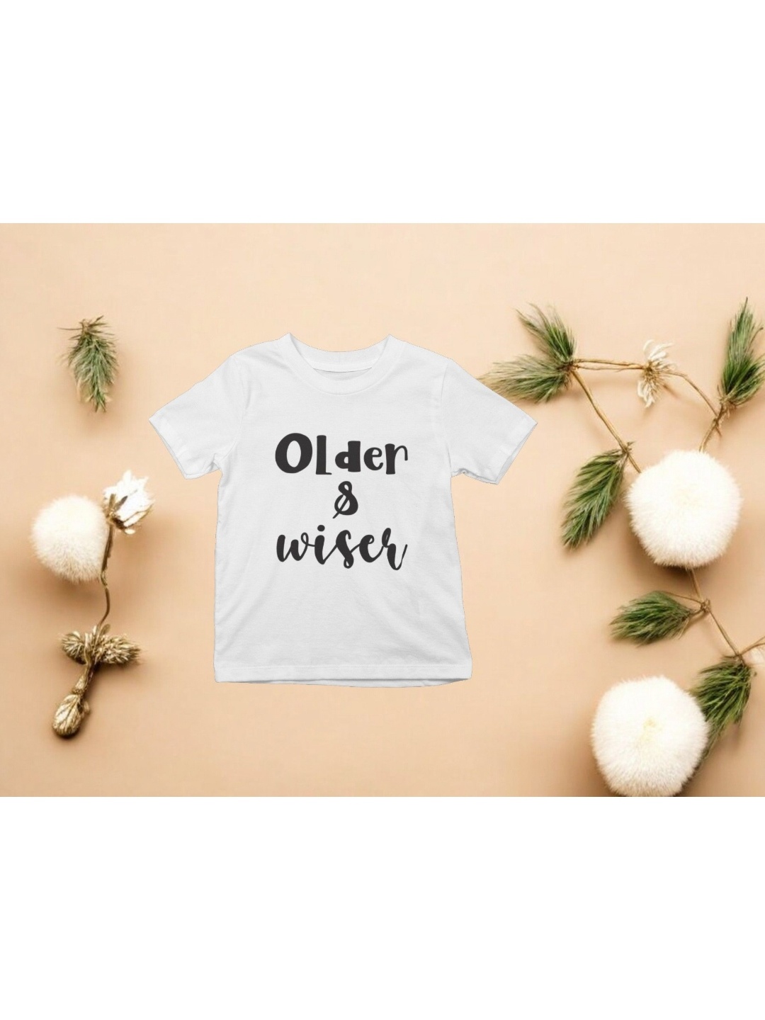 

YK X First Laugh Boys Typography Printed T-shirt, White