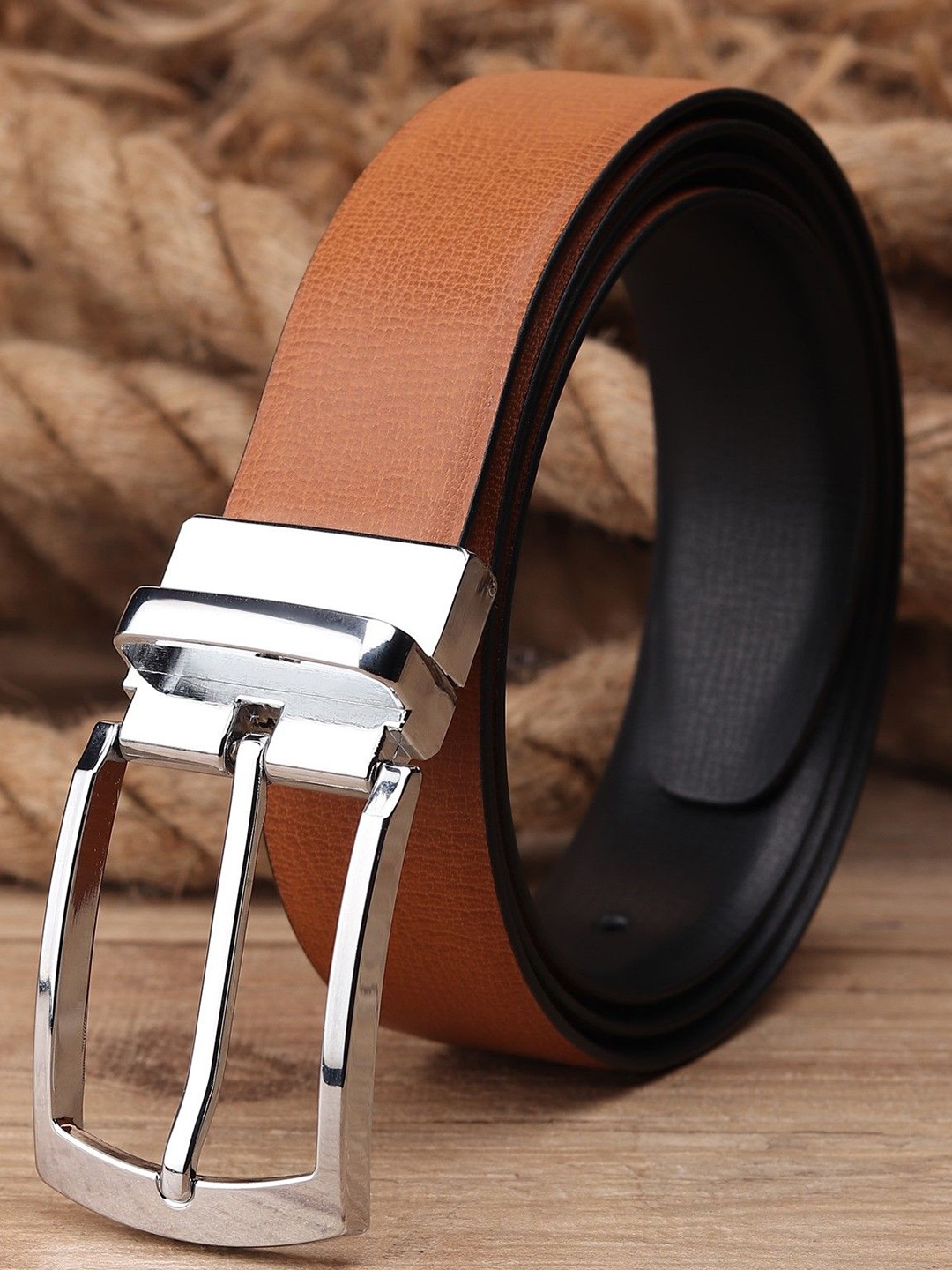 

Killer Men Reversible Formal Belt, Tan