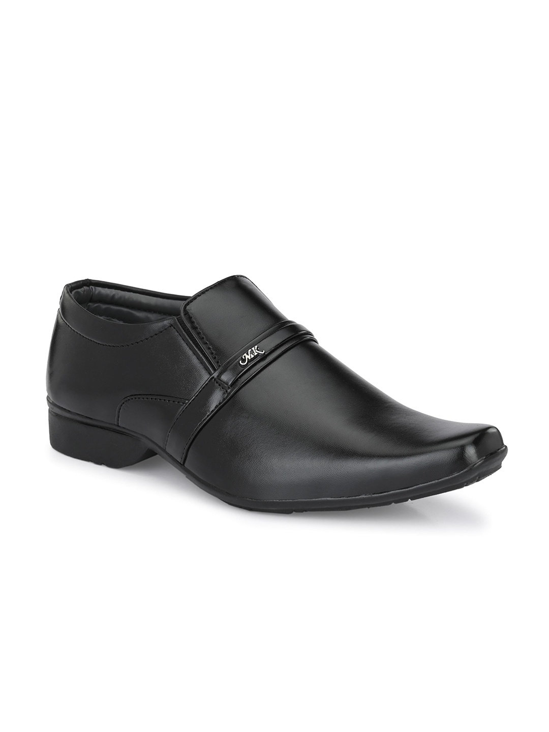 

LEEPEETER Men Formal Slip-Ons, Black