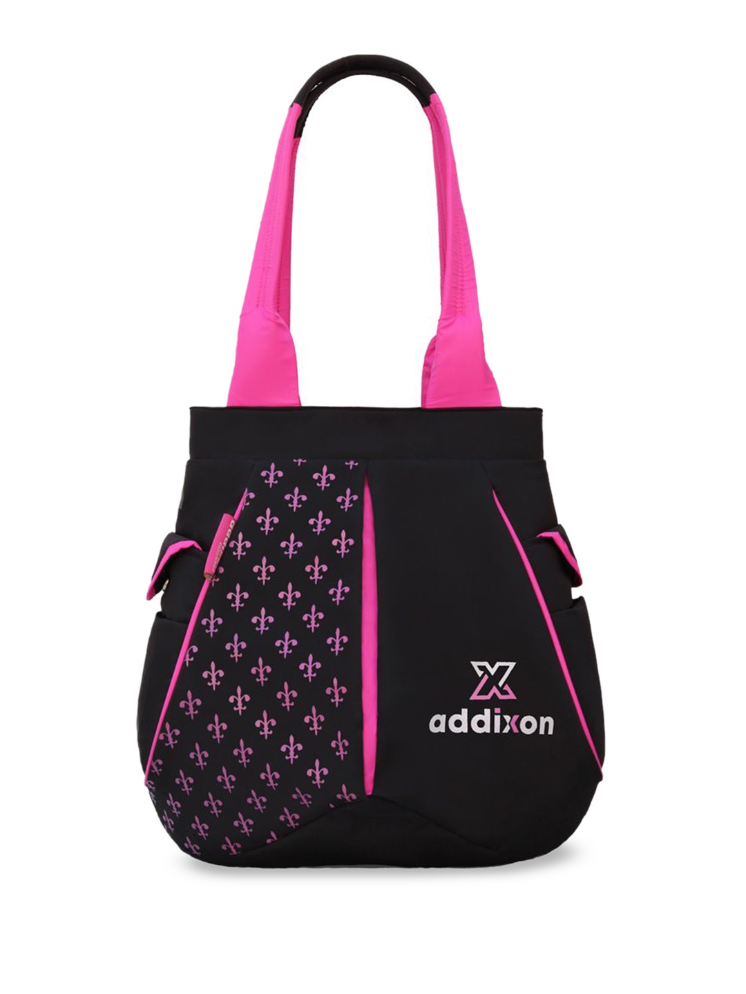 

Addixon Printed Structured Shoulder Bag, Black