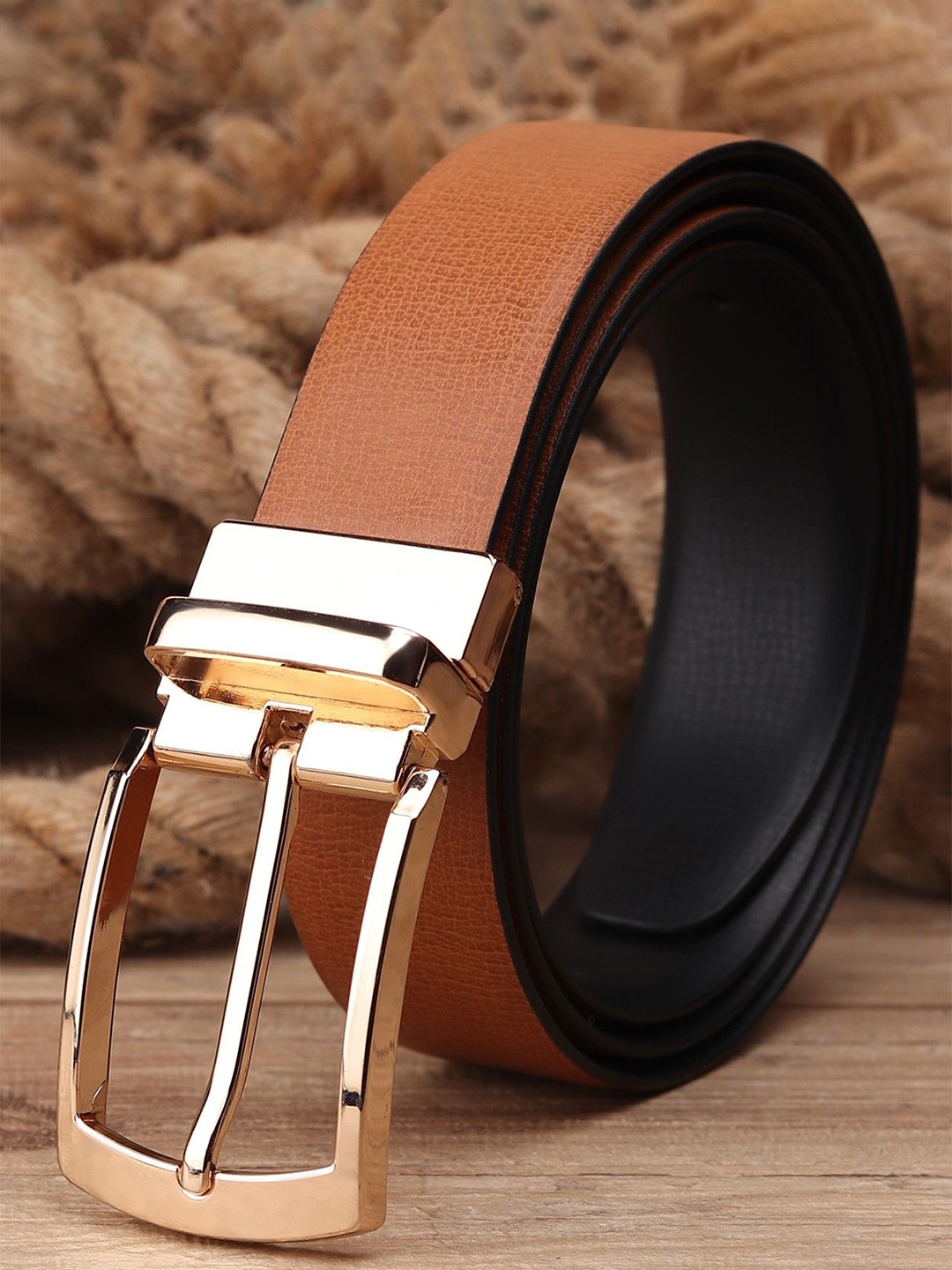 

Killer Men Reversible Formal Belt, Tan