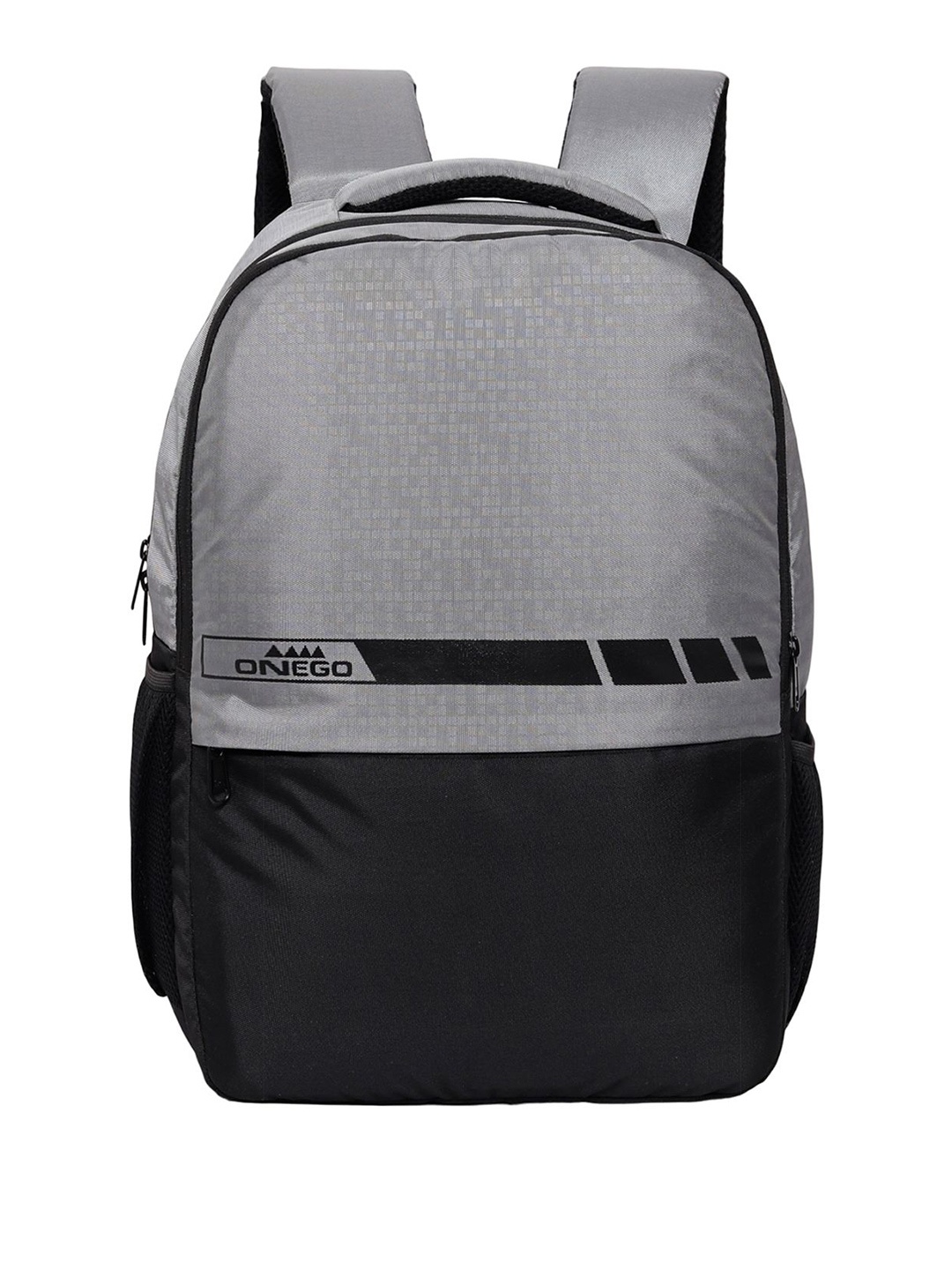 

ONEGO Men Backpack with Compression Straps, Grey