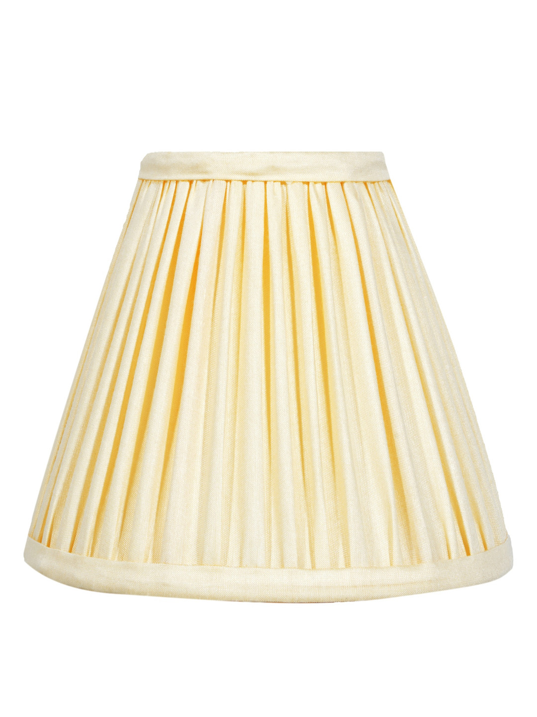 

Lampenschirm India Cream-Coloured Cotton Frusturical Shaped Lampshade
