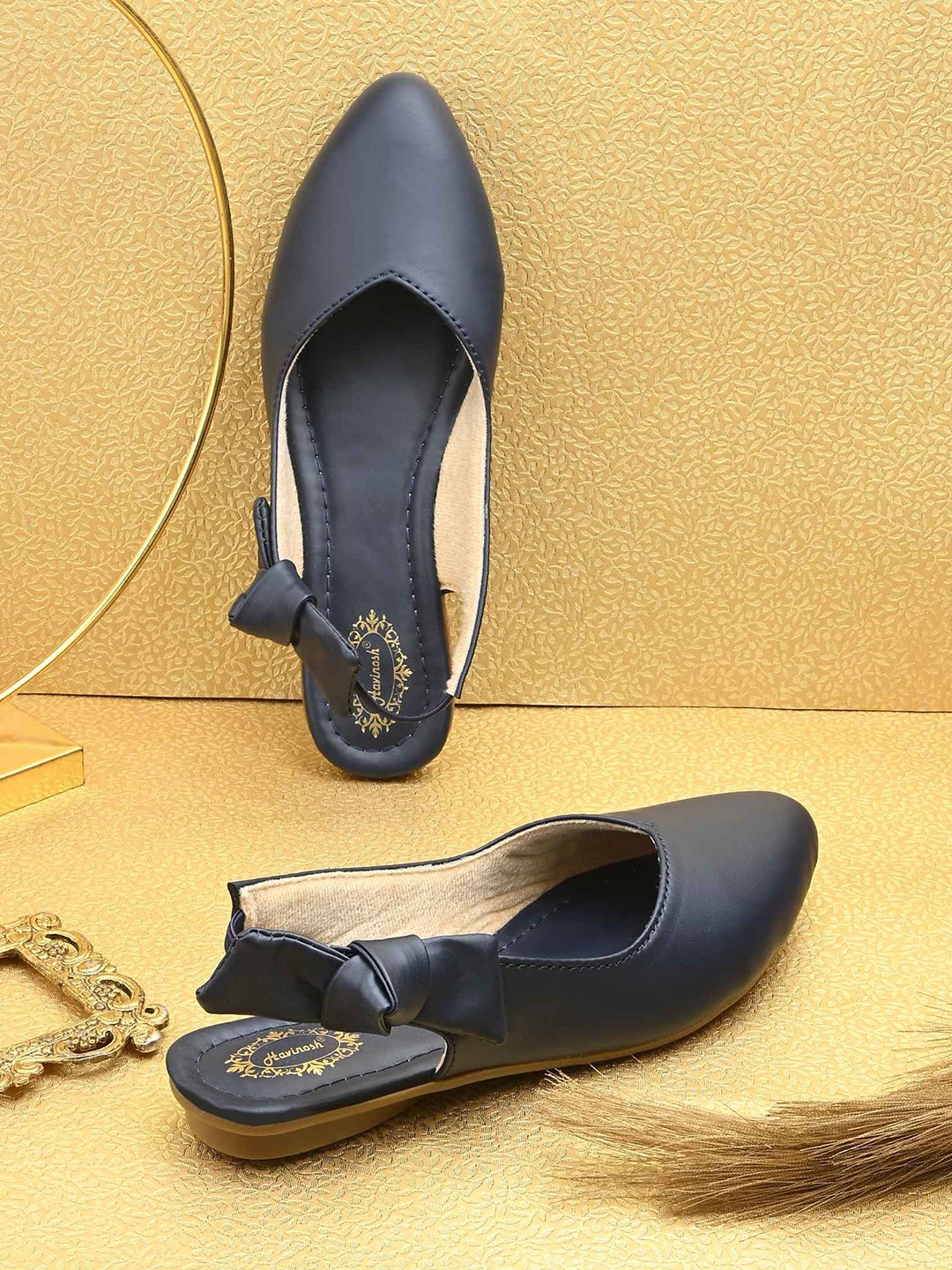 

HAVINOSH Women Lightweight Ballerinas, Blue