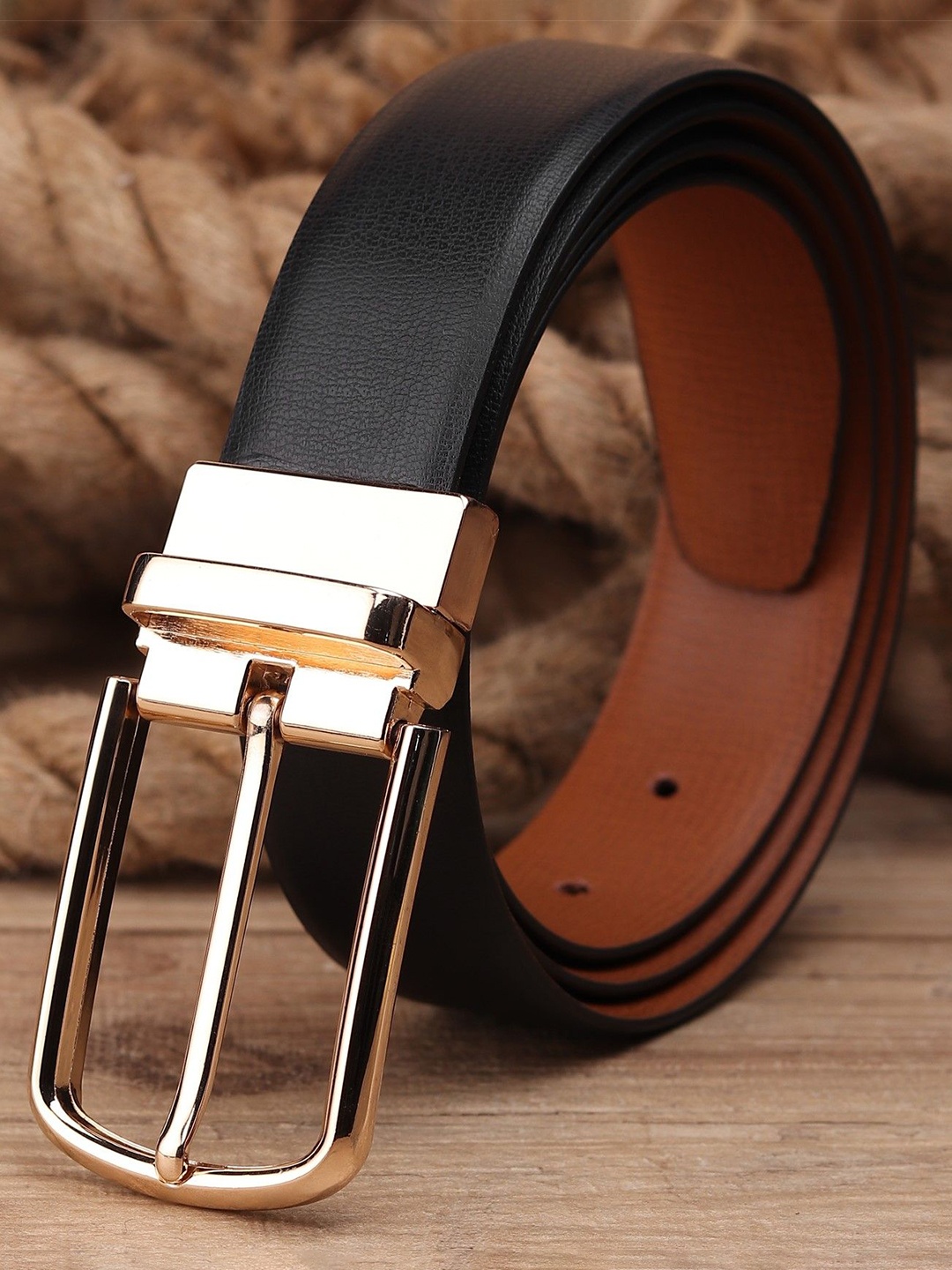 

Killer Men Textured Formal Belt, Black