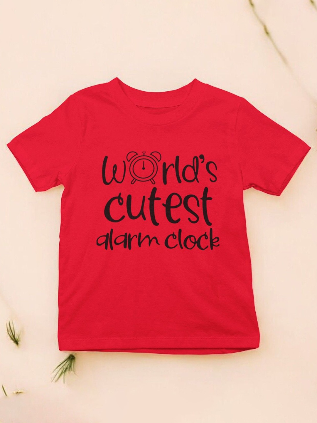 

YK X First Laugh Boys Printed T-shirt, Red