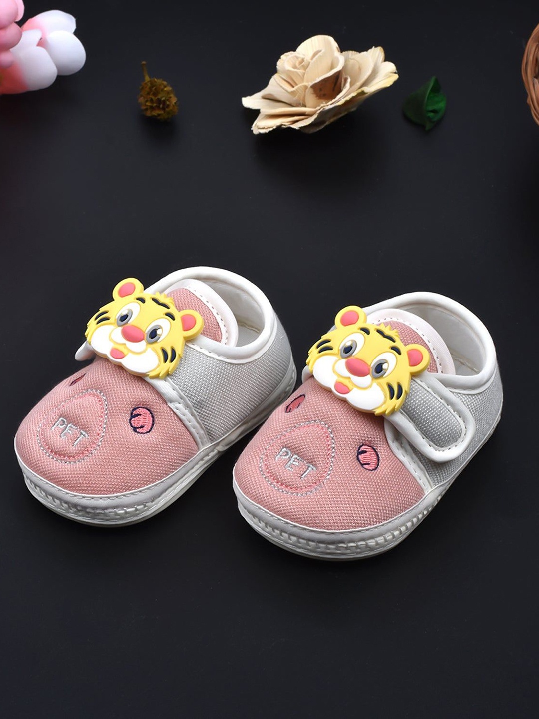 

SooWoo Unisex Kids Printed Sneakers, Pink