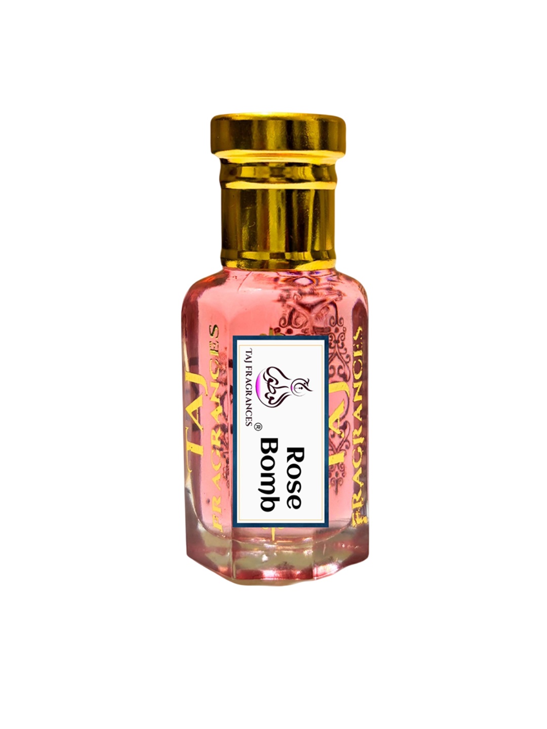 

Taj Fragrances Rose Bomb Non Alcoholic Long Lasting Attar - 6 ml, Pink