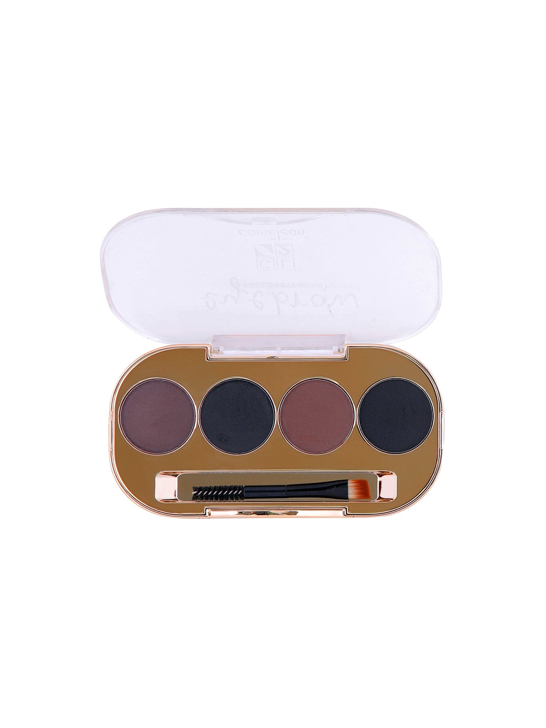 

Cameleon 4 Color Eyebrow Powder With Brush 10 g Shade 01, Multi