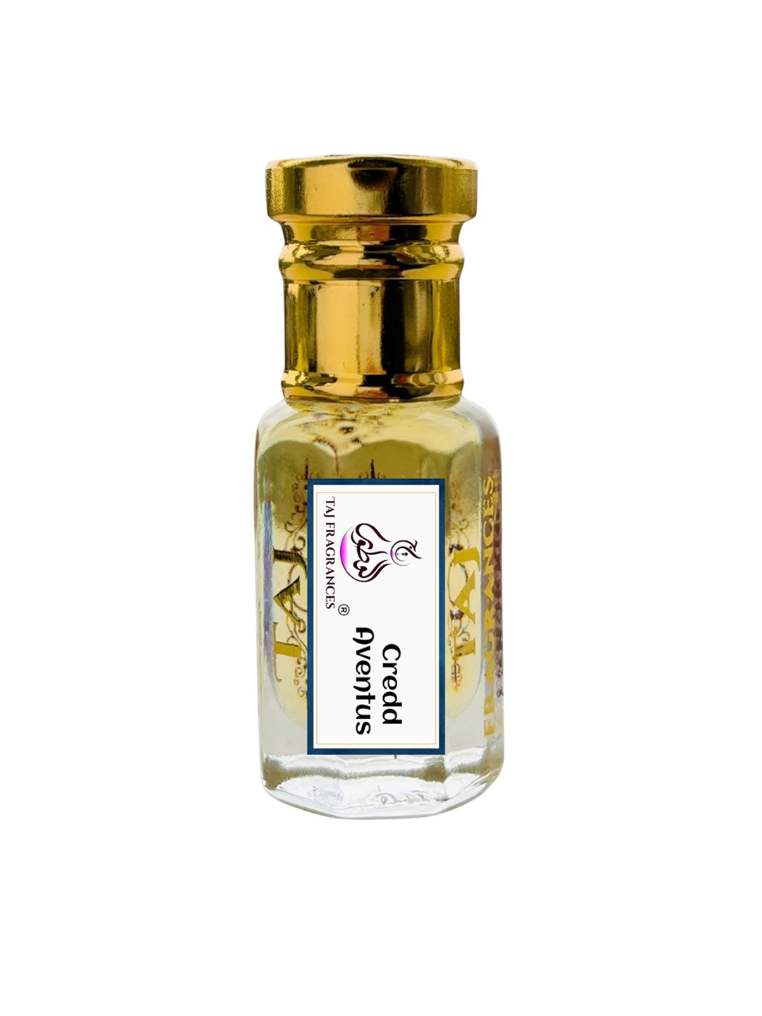

Taj Fragrances Credd Aventus Long Lasting & Non Alcoholic Attar - 6 ml, Transparent