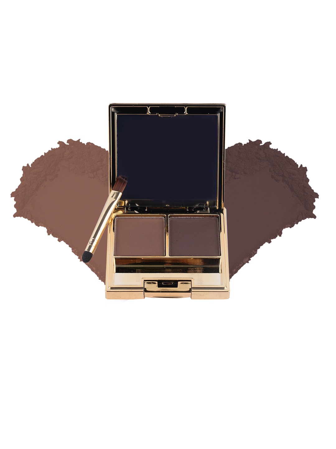 

Cameleon 2 Color Eyebrow Powder With Brush 5 g Shade 02, Multi
