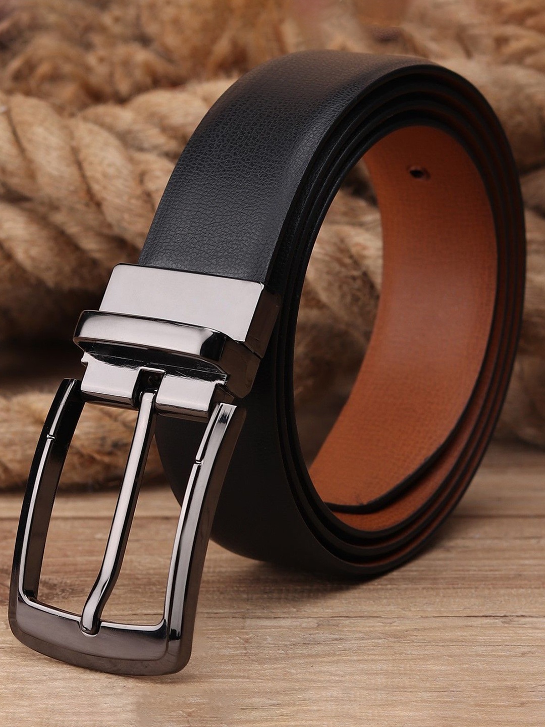 

Killer Men Textured Formal Belt, Black