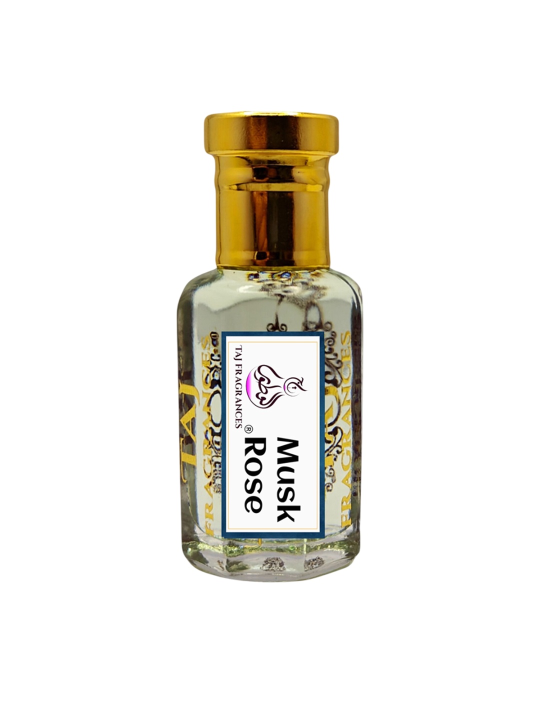 

Taj Fragrances Musk Rose Long Lasting & Non Alcoholic Attar - 6 ml, Transparent