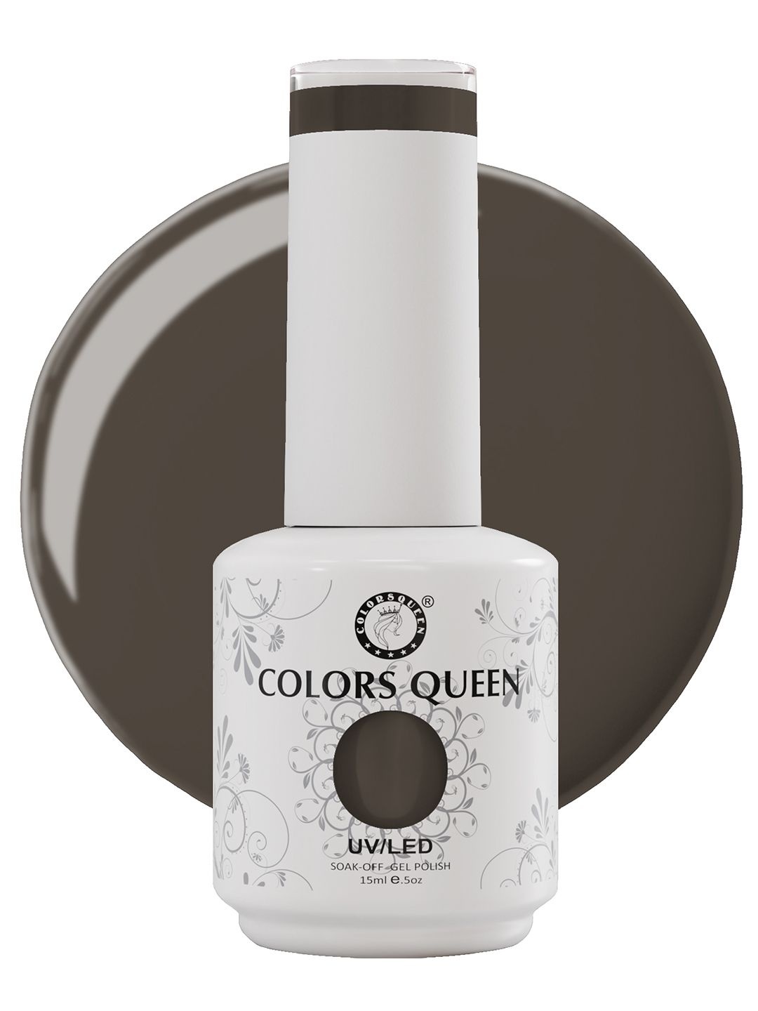 

Colors Queen UV LED Soak Off Gel Polish - 15 ml - Shade - 147, Brown