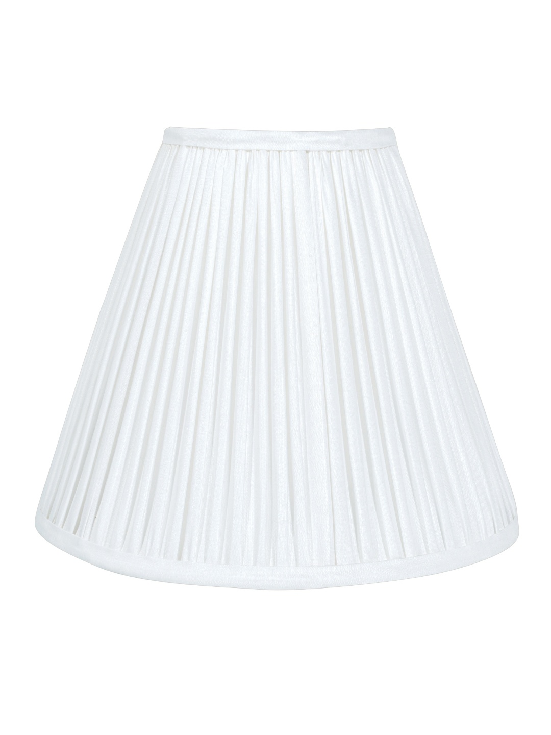 

Lampenschirm India White Silk Empire Premium Soft Back Lampshade