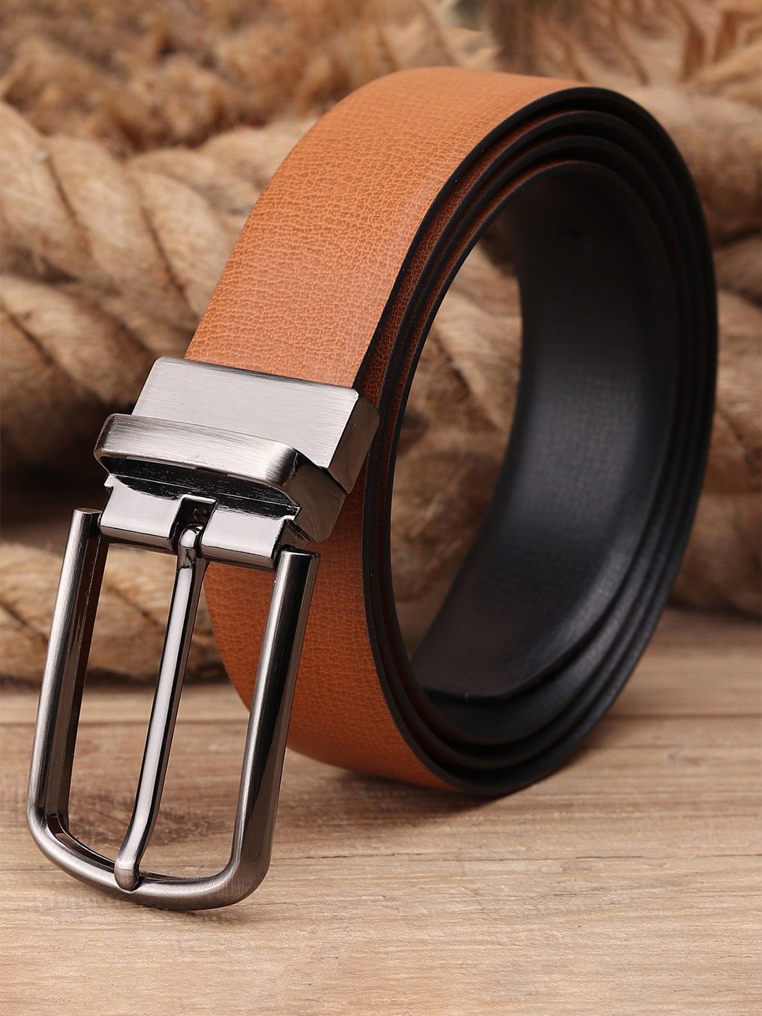 

Killer Men Reversible Formal Belt, Tan