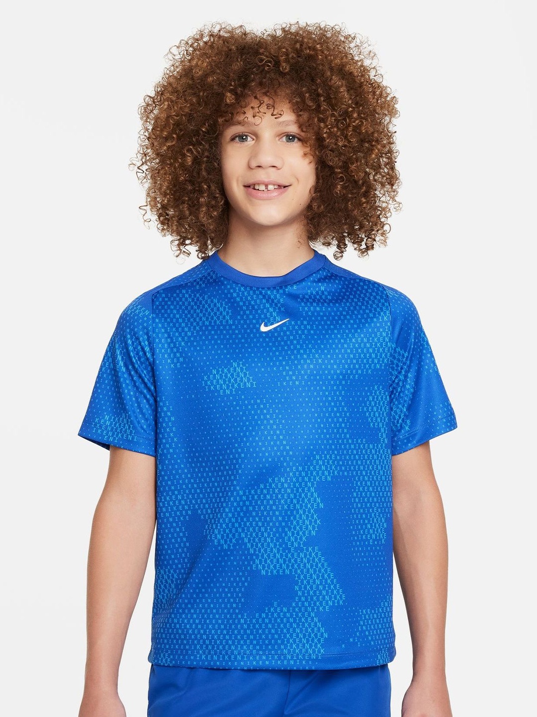 

Nike Multi Older Kids Boy Dri-FIT Short-Sleeve Top, Blue