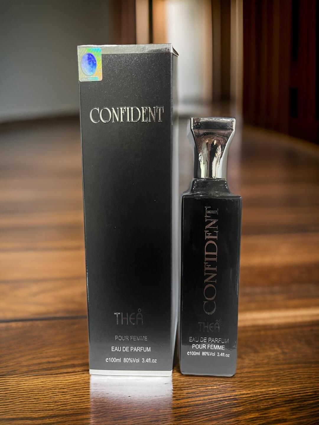 

Thea Confident Long Lasting Eau de Parfum - 100 ml, Black