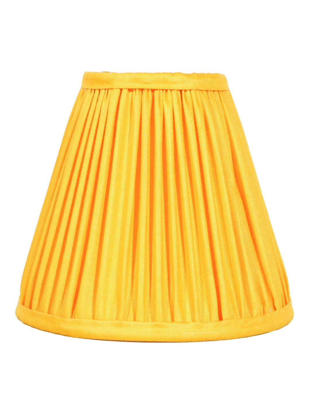 

Lampenschirm India Yellow Cotton Frustum Shaped Lampshade