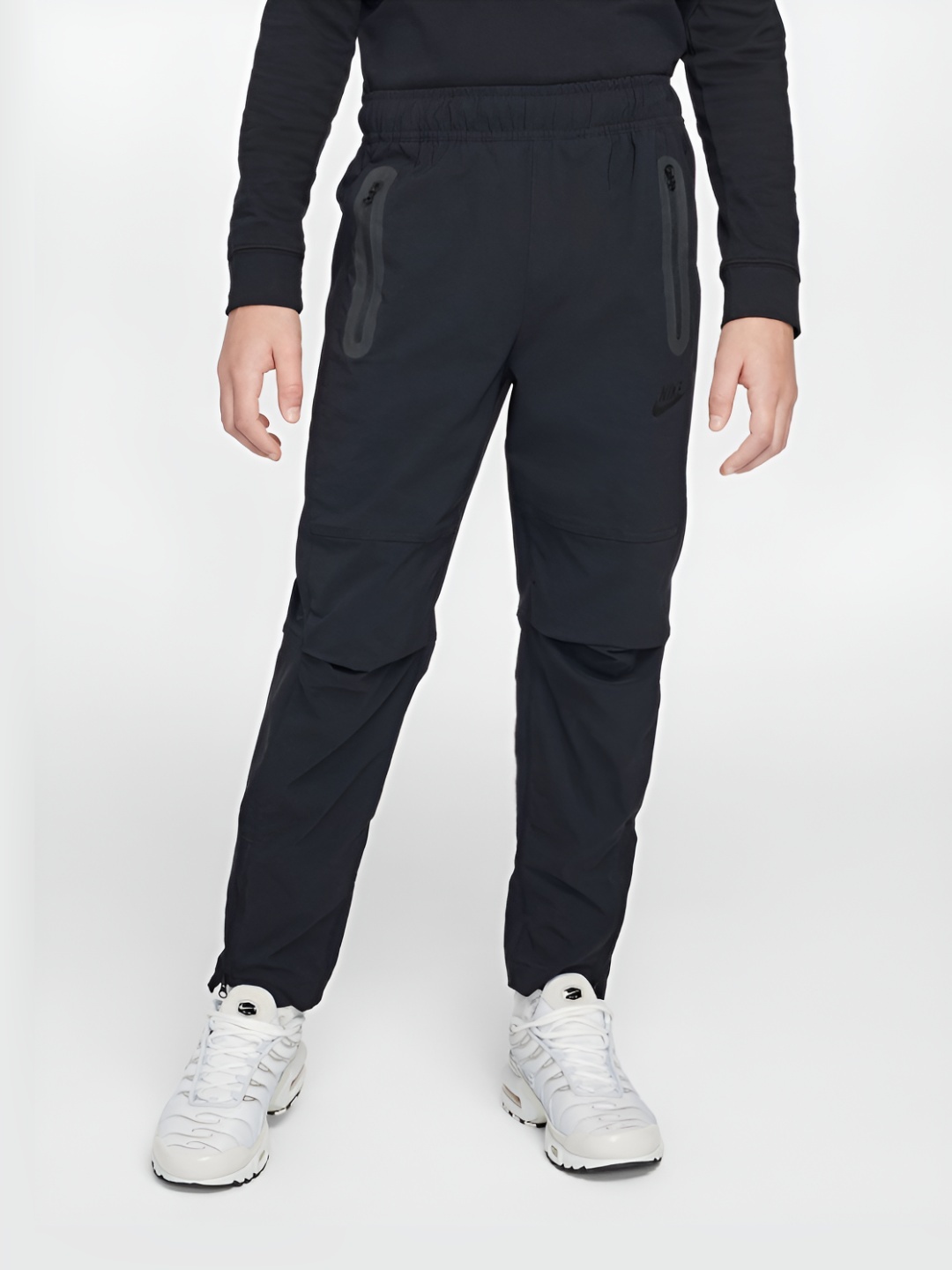 

Nike Tech Boys Regular Fit Casual Track Pants, Black