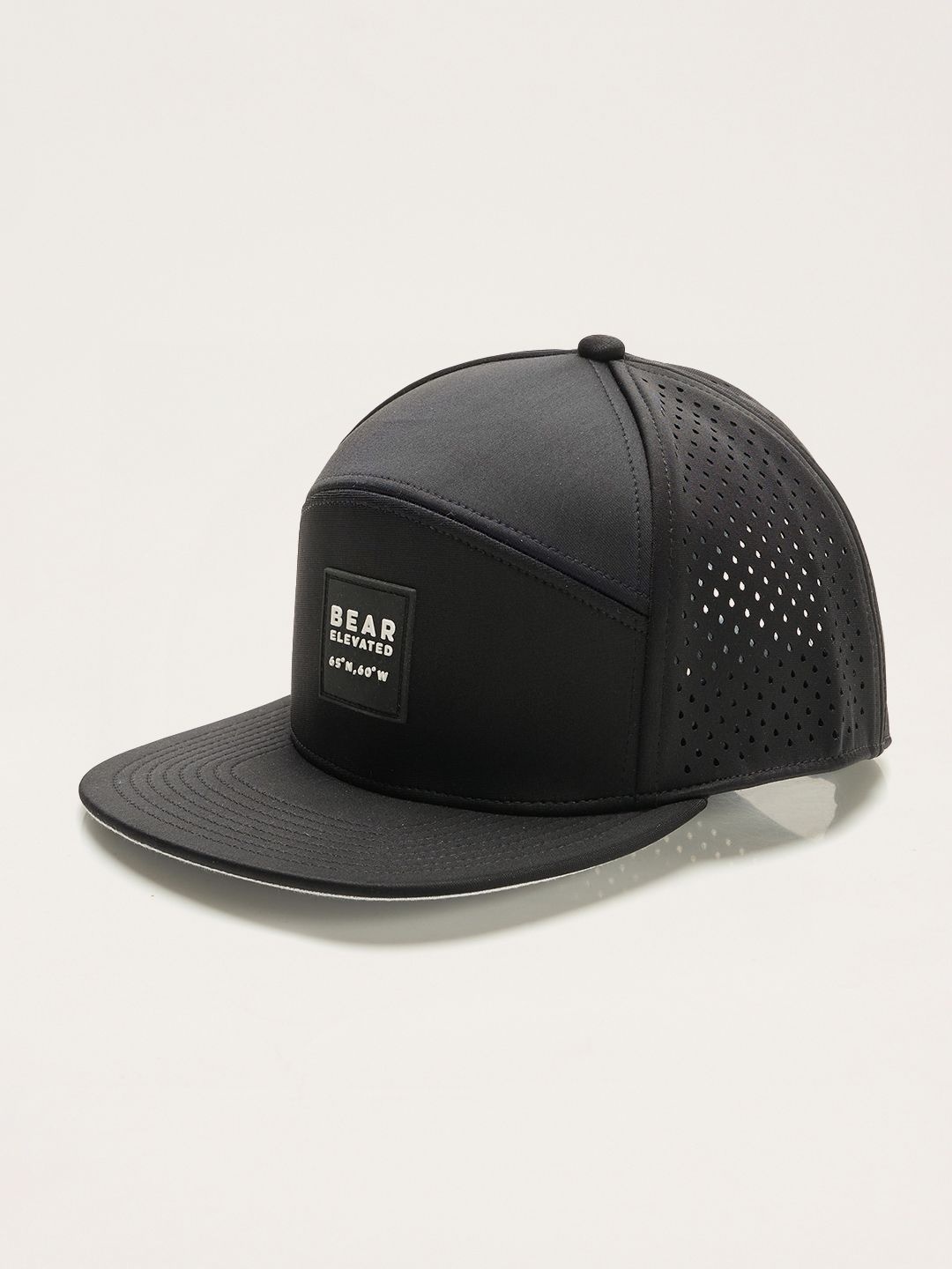 

THE BEAR HOUSE Men Solid Baseball Cap, Black