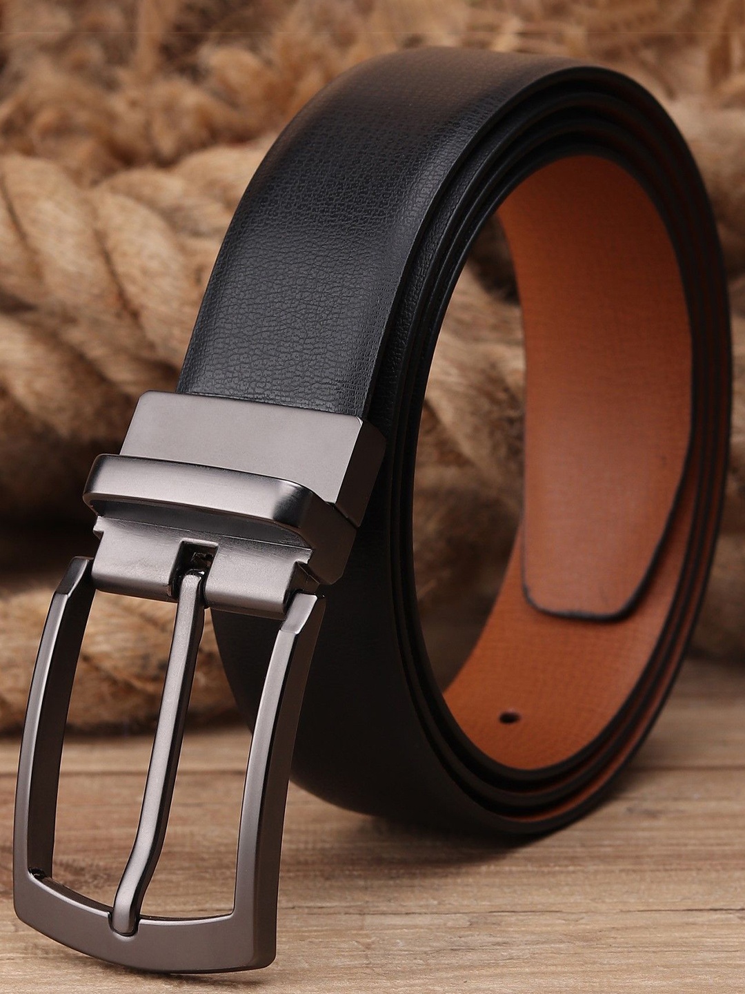 

Killer Men Reversible Formal Belt, Black