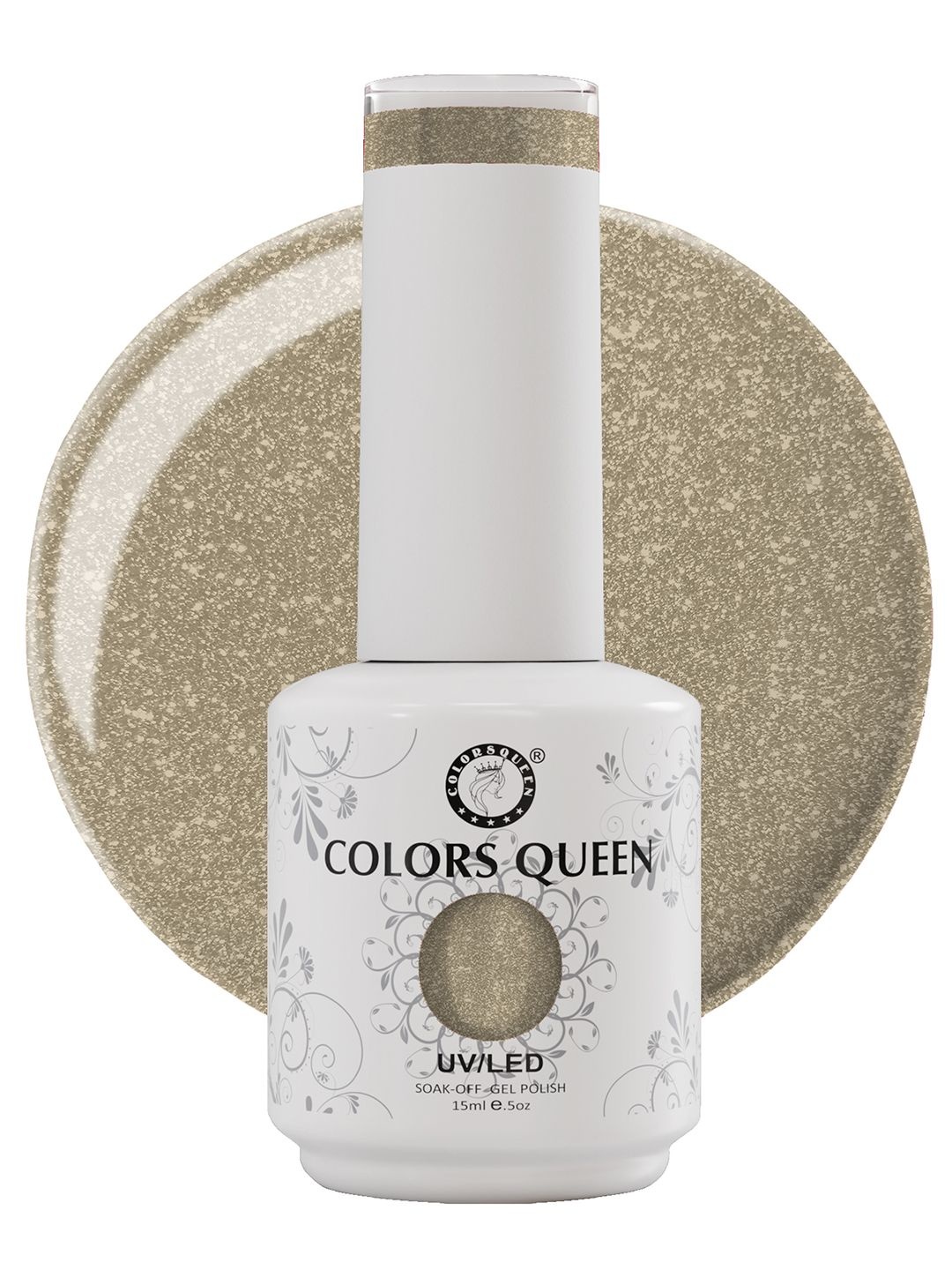 

Colors Queen UV/LED Soak Off Gel Polish- 15 ml- Shade- 181, Green