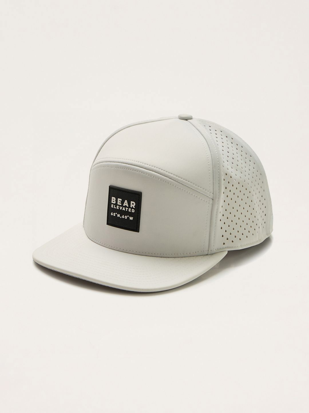 

THE BEAR HOUSE Men Solid Baseball Cap, White