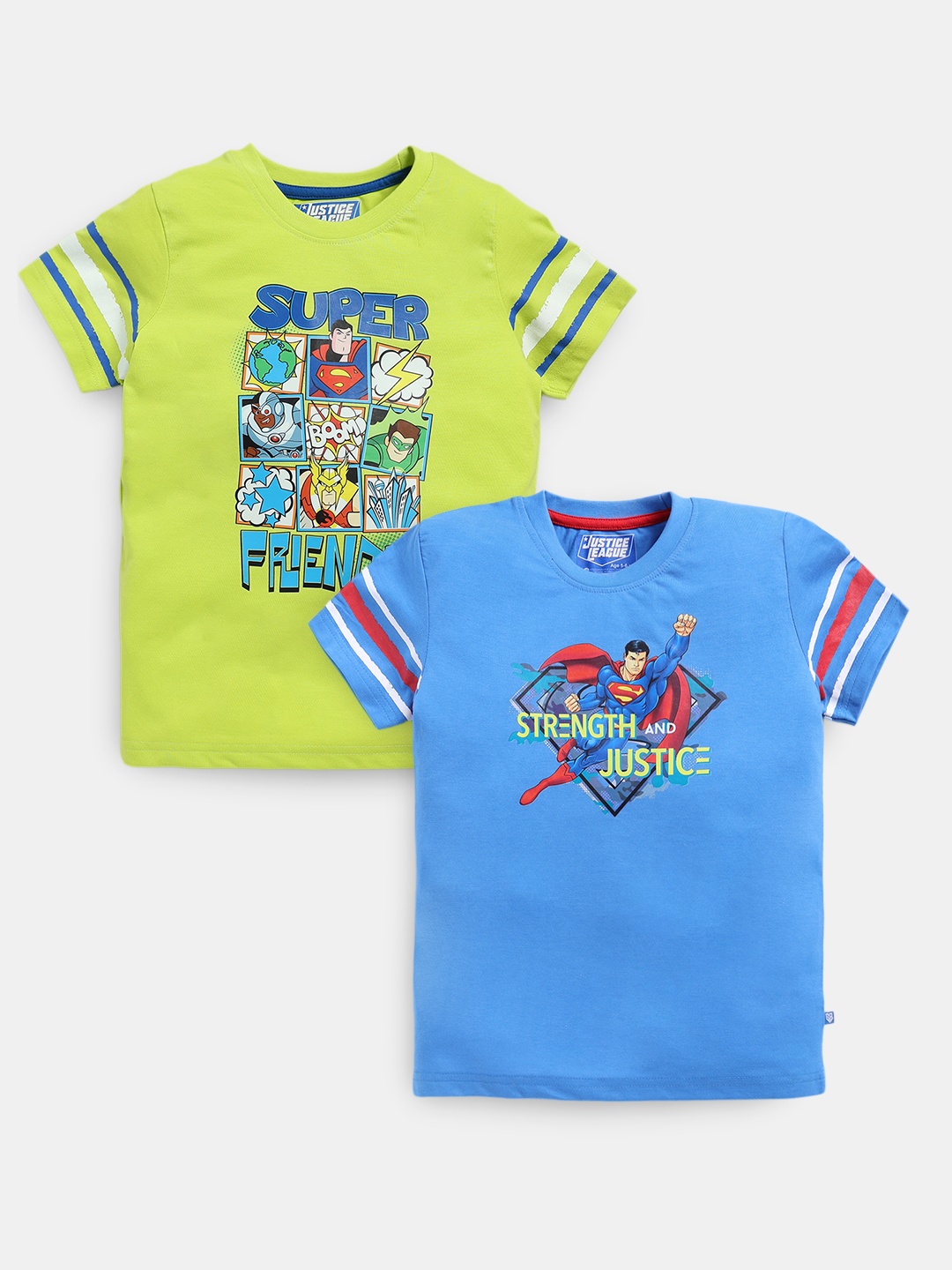 

Here&Now X Game Begins Boys Pack Of 2 Printed Pure Cotton T-shirt, Assorted