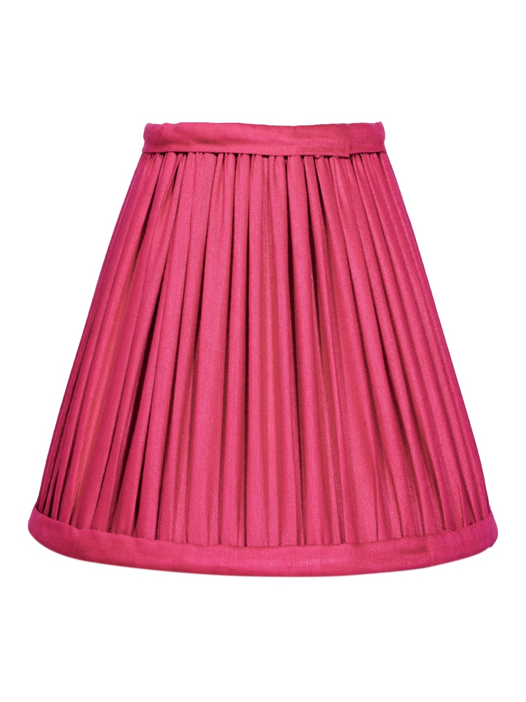 

Lampenschirm India Red Cotton Frustum Shaped Lampshade
