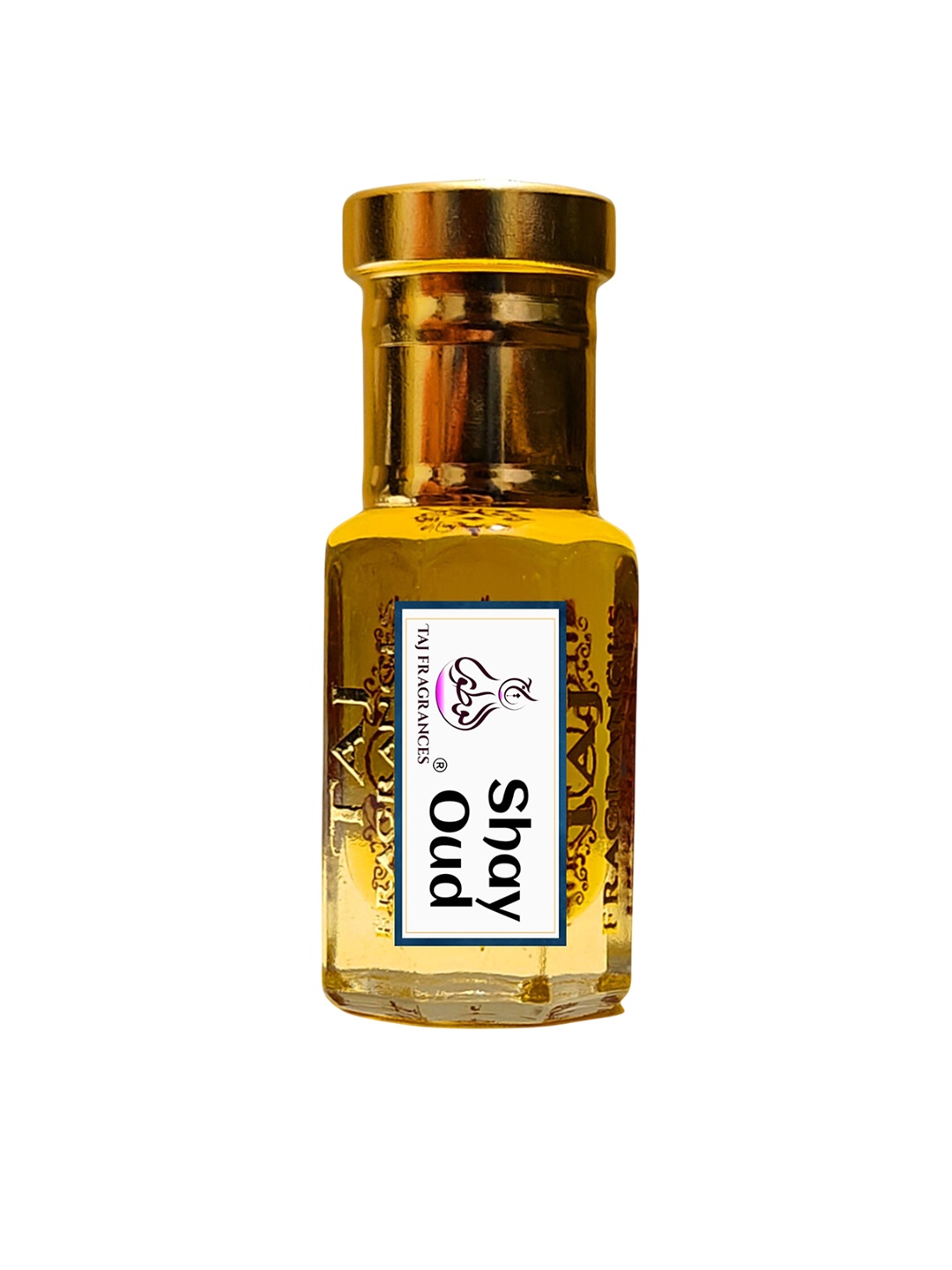 

Taj Fragrances Shay Oud Long Lasting & Non Alcoholic Attar - 6 ml, Gold