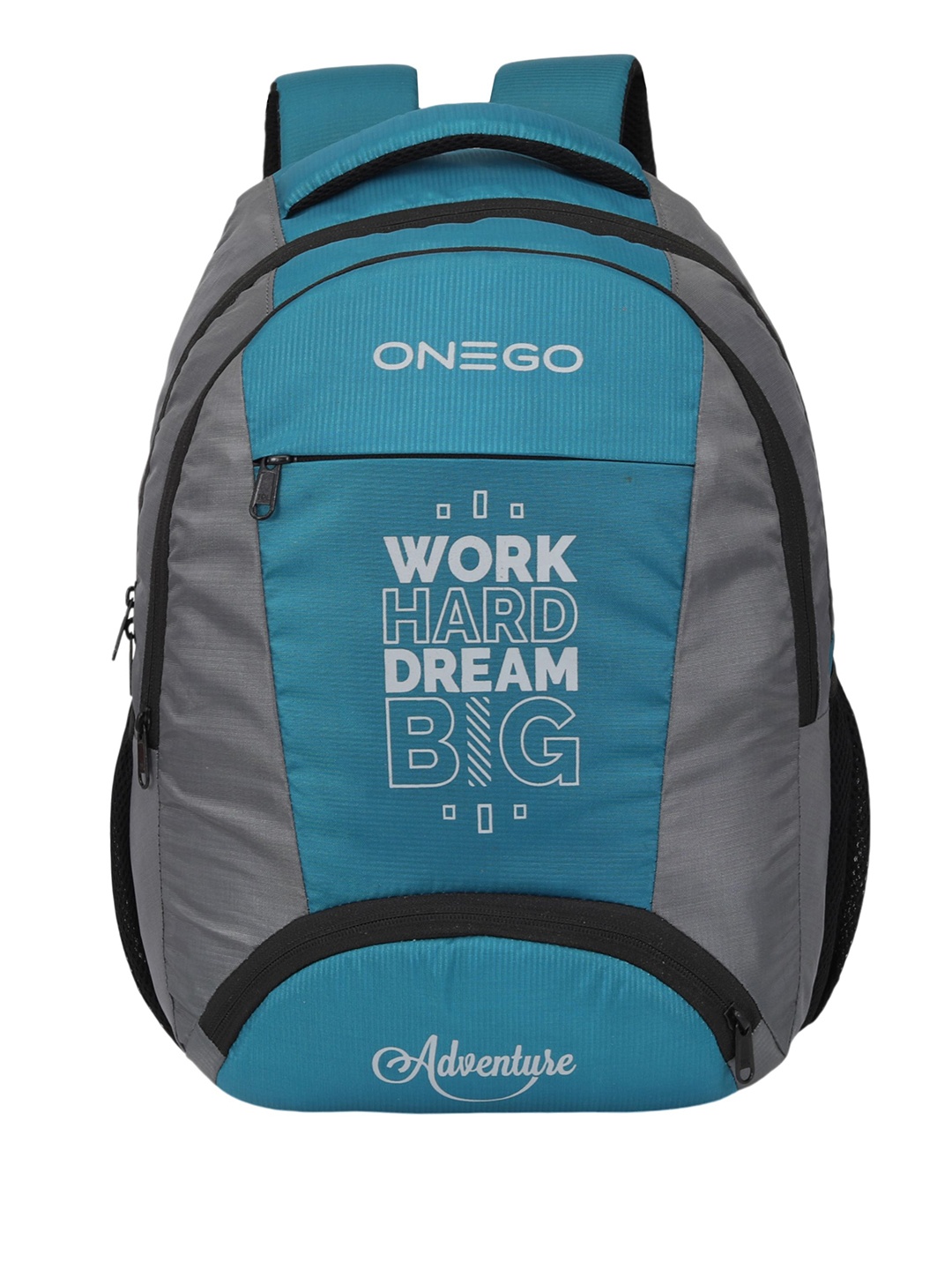 

ONEGO Men Typography with Compression Medium Backpacks, Blue