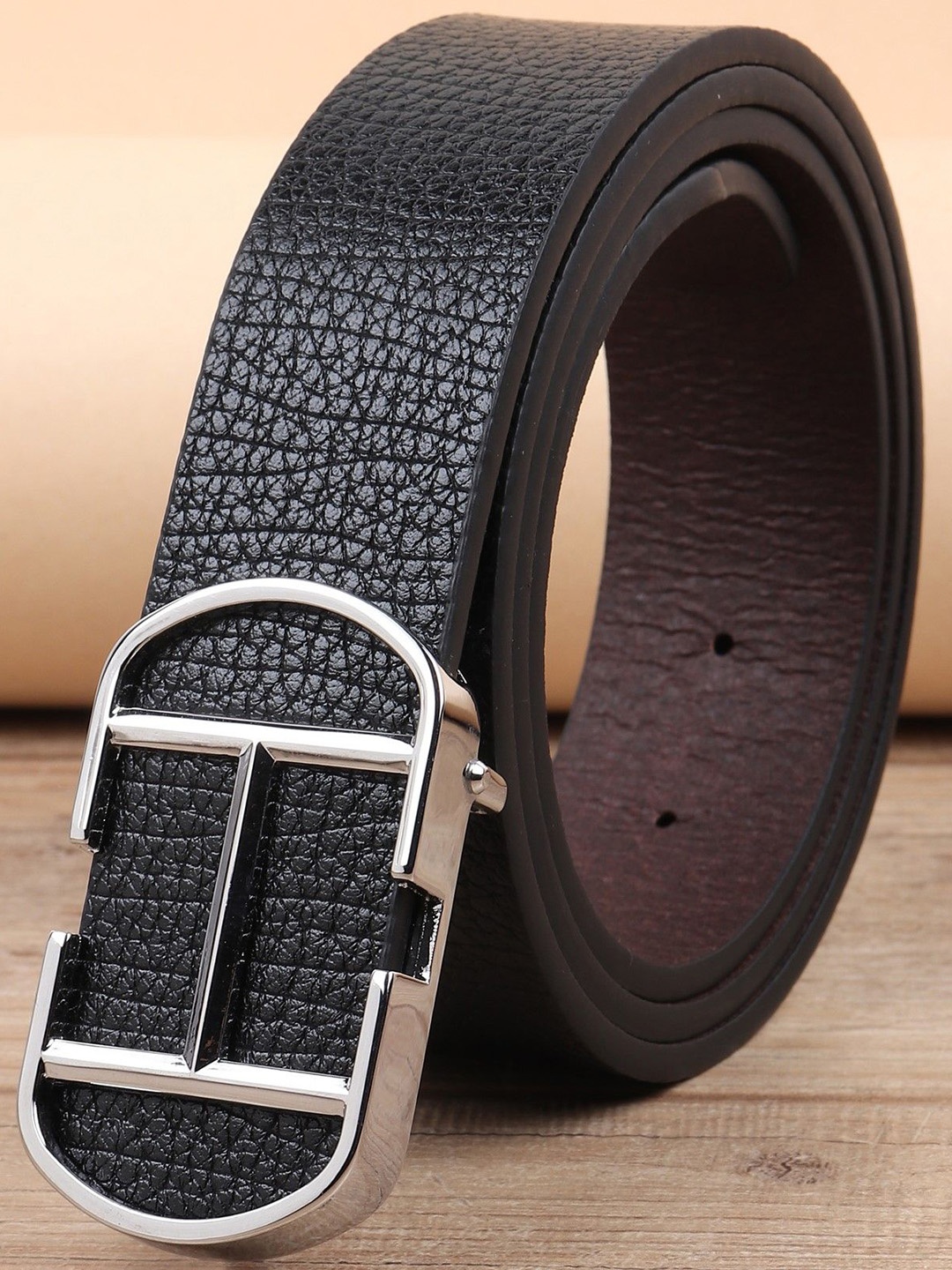 

Killer Men Textured Formal Belt, Black
