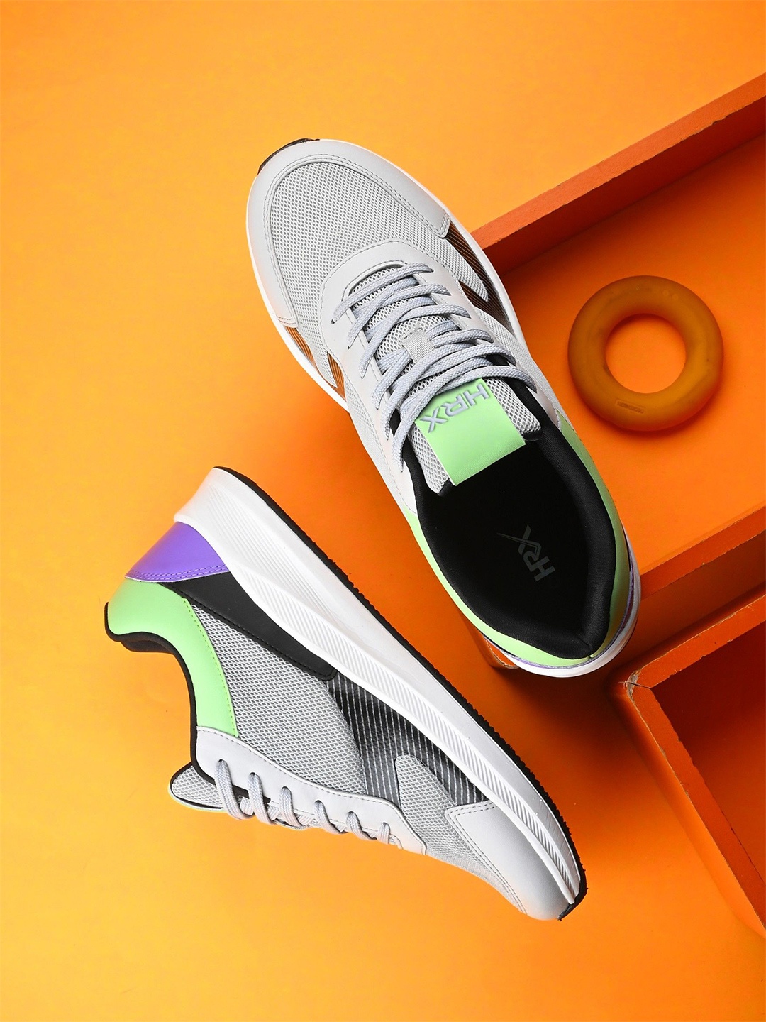 

HRX by Hrithik Roshan Men Non-Marking Running Shoes, Grey