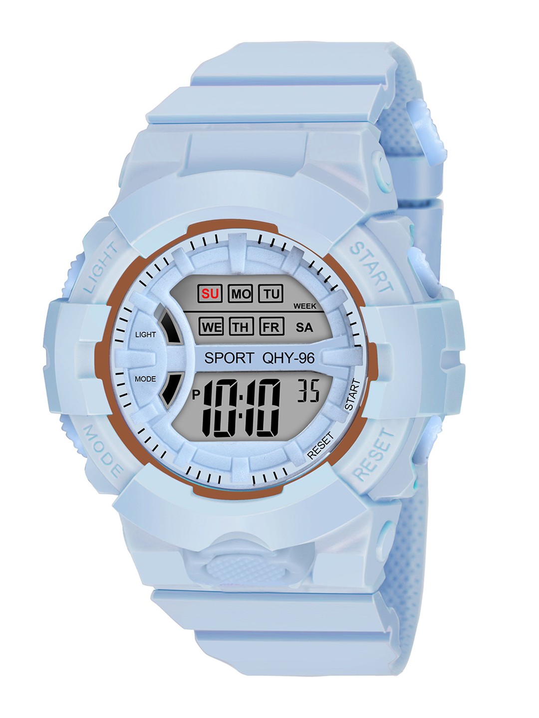 

THE SHOPOHOLIC Unisex Kids Printed Dial & Straps Digital Watch Dk-Blue